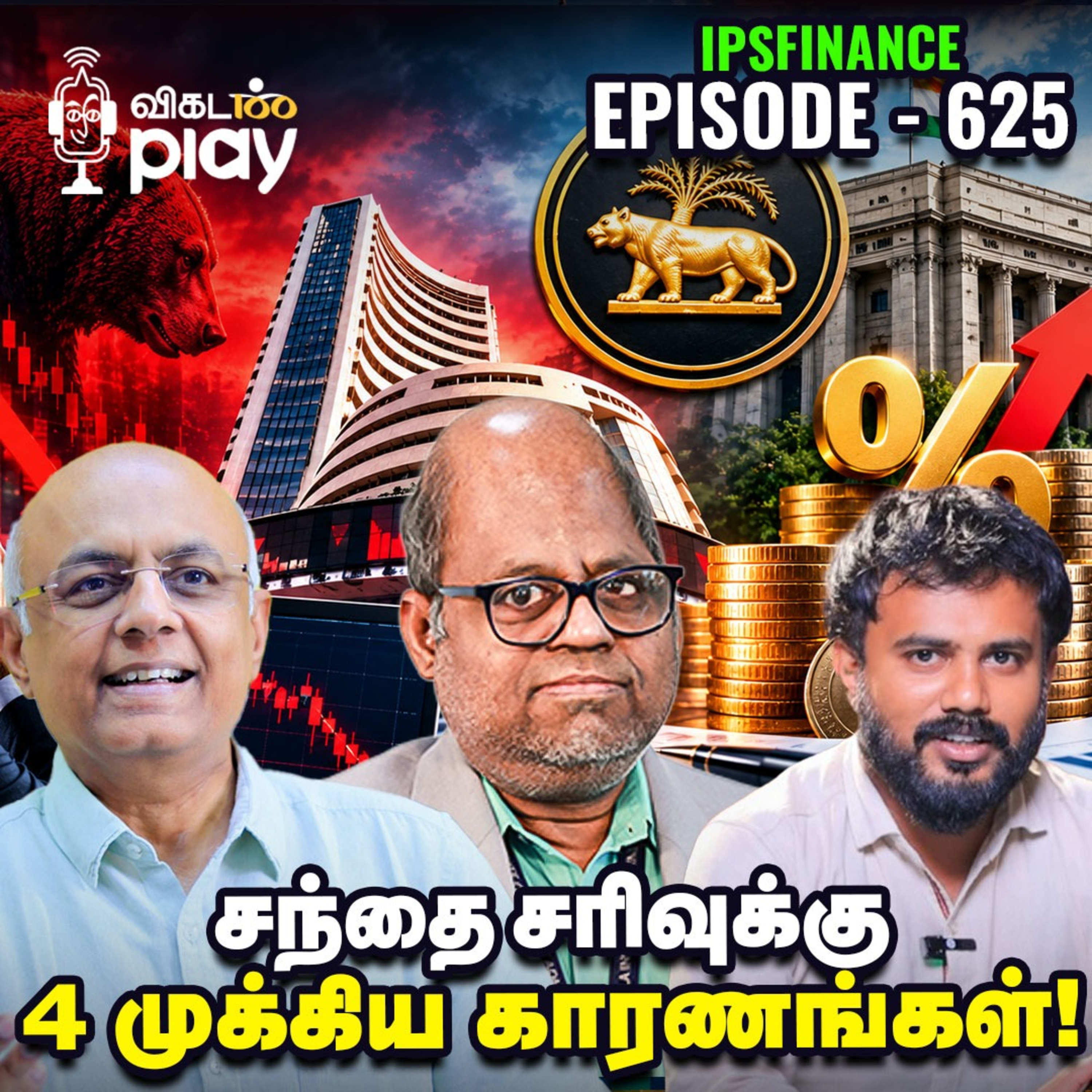 REPO RATE மாற்றம் முதலீட்டாளர்களை எப்படி பாதிக்கும்? | IPS Finance - 625
