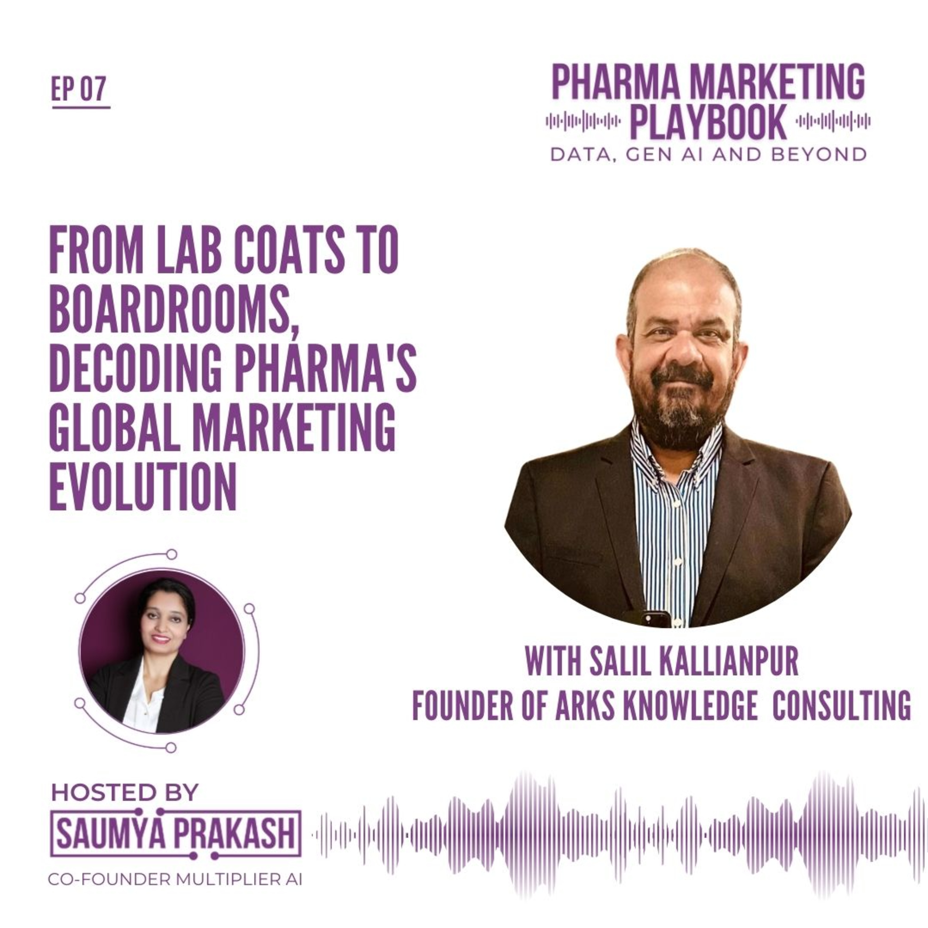 From Lab Coats to Boardrooms, Decoding Pharma's Global Marketing Evolution episode artwork
