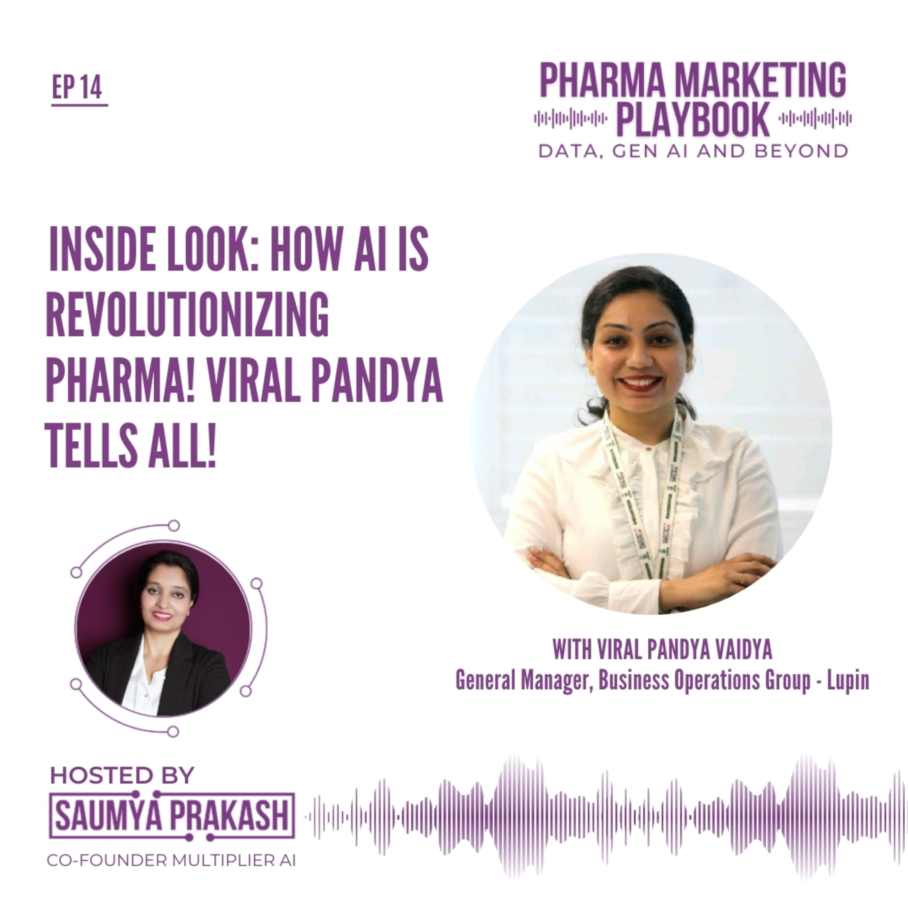  INSIDE LOOK: How AI is Revolutionizing Pharma! Viral Pandya Tells All! episode artwork