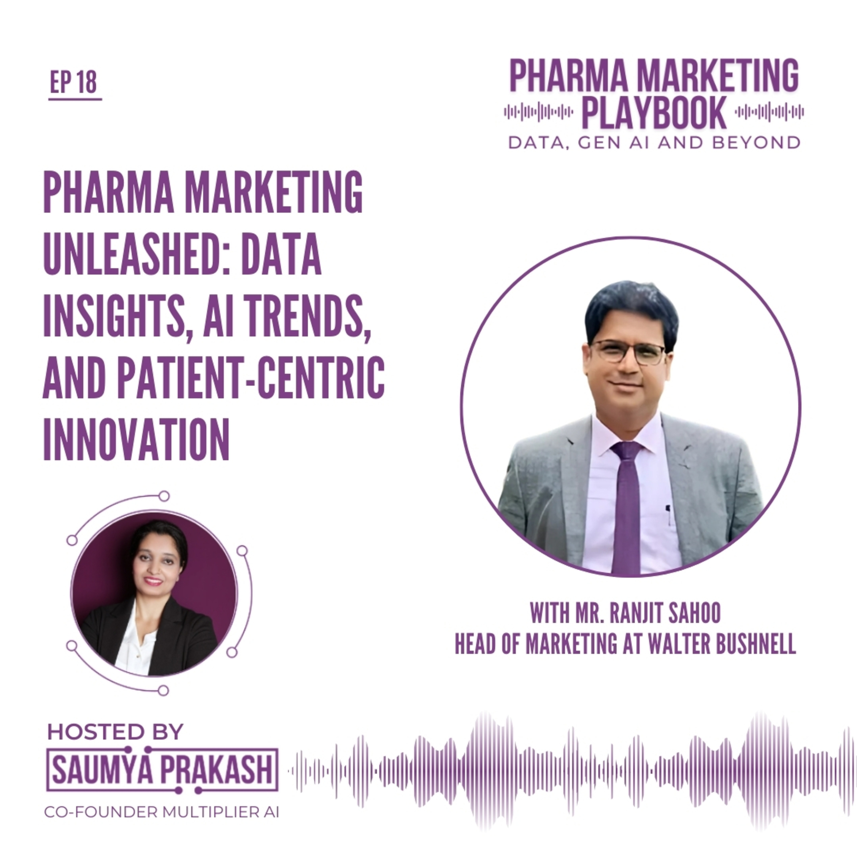  Pharma Marketing Unleashed: Data Insights, AI Trends, and Patient-Centric Innovation episode artwork