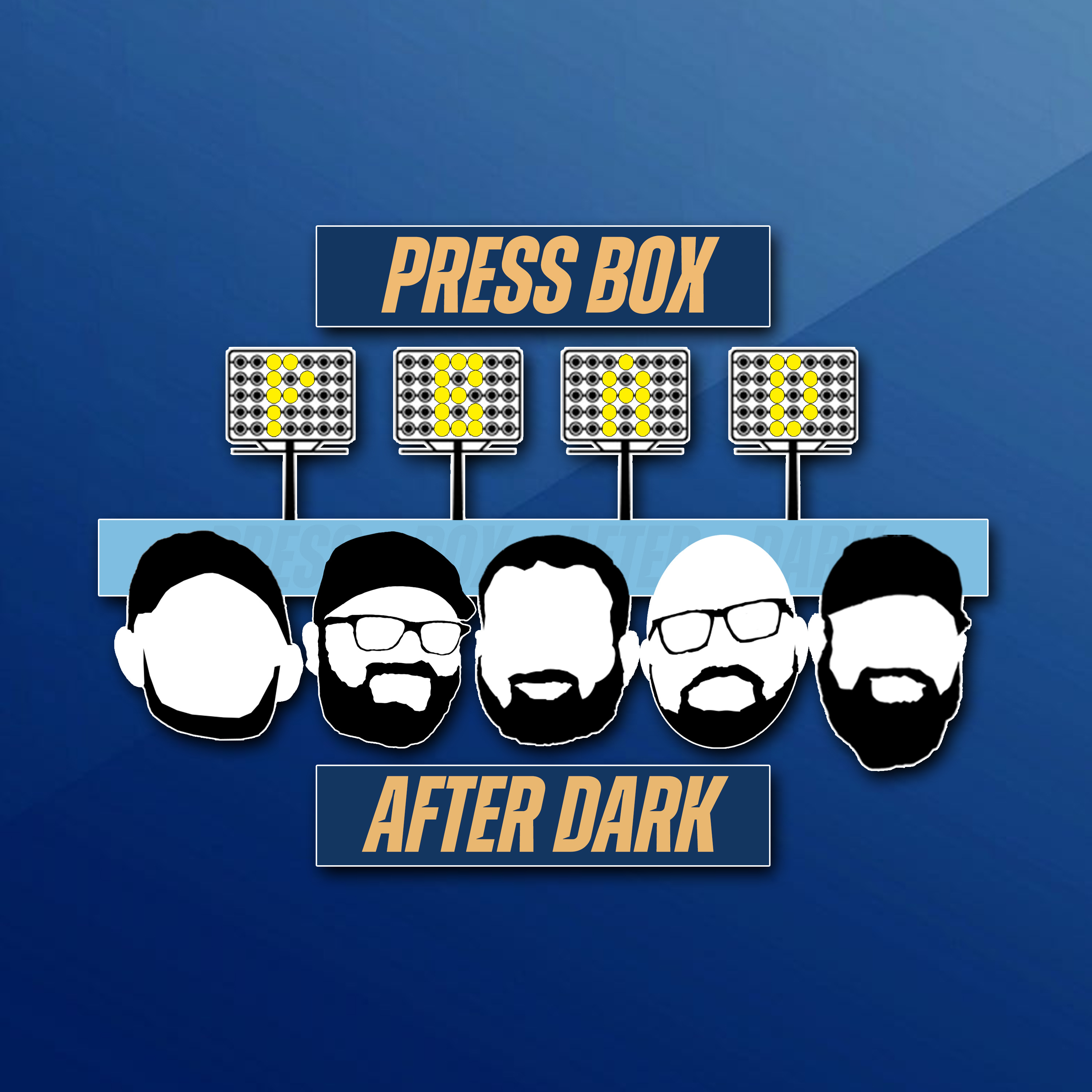 Press Box After Dark