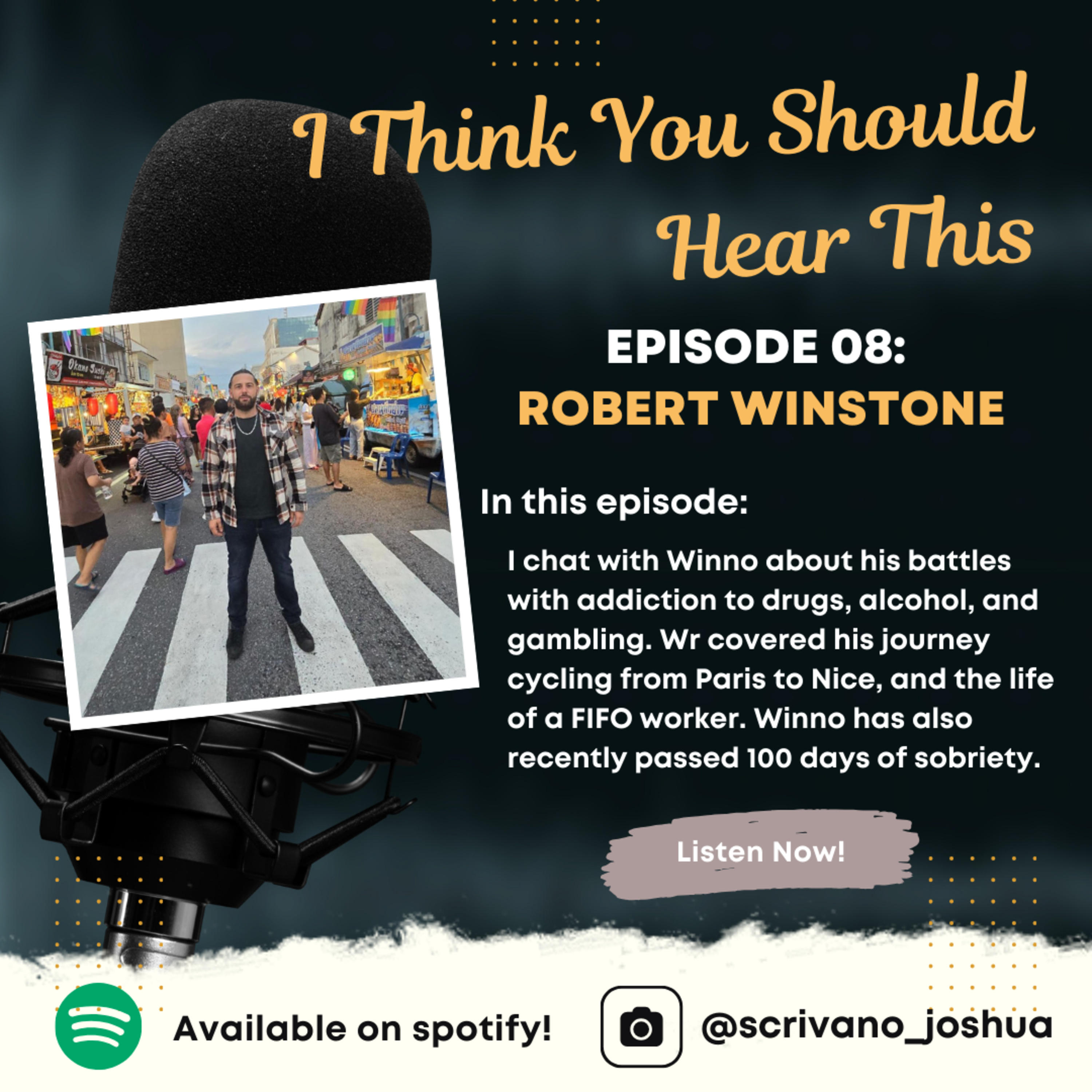 Episode 08: Robert Winstone episode artwork
