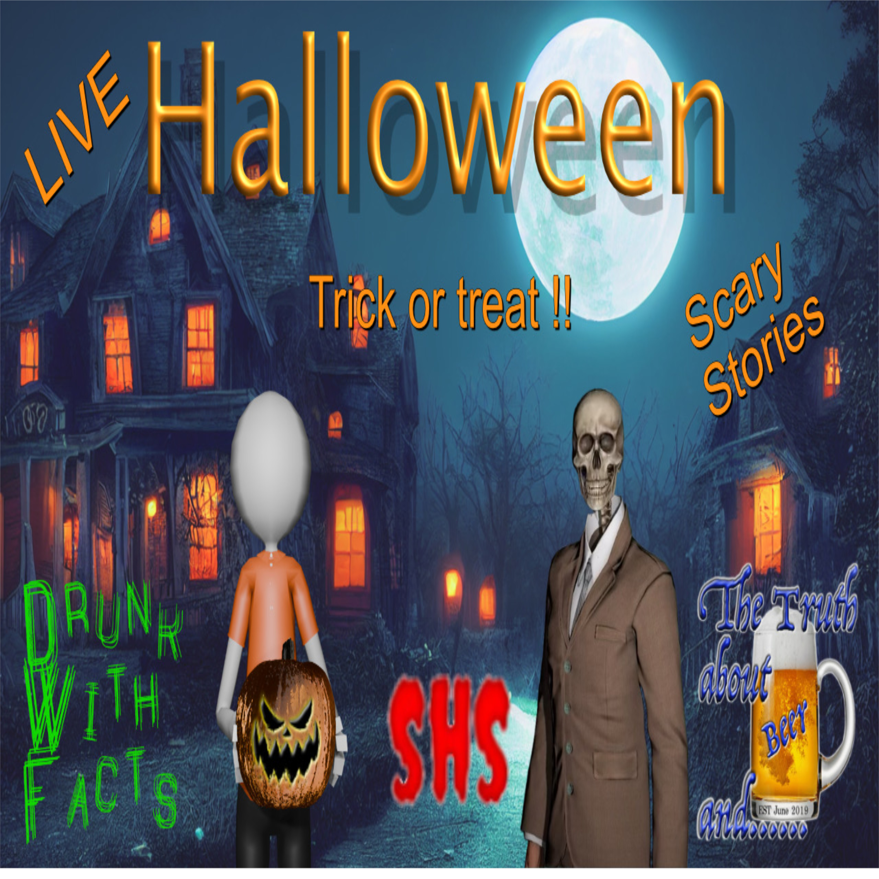 Happy Halloween LIVE episode artwork