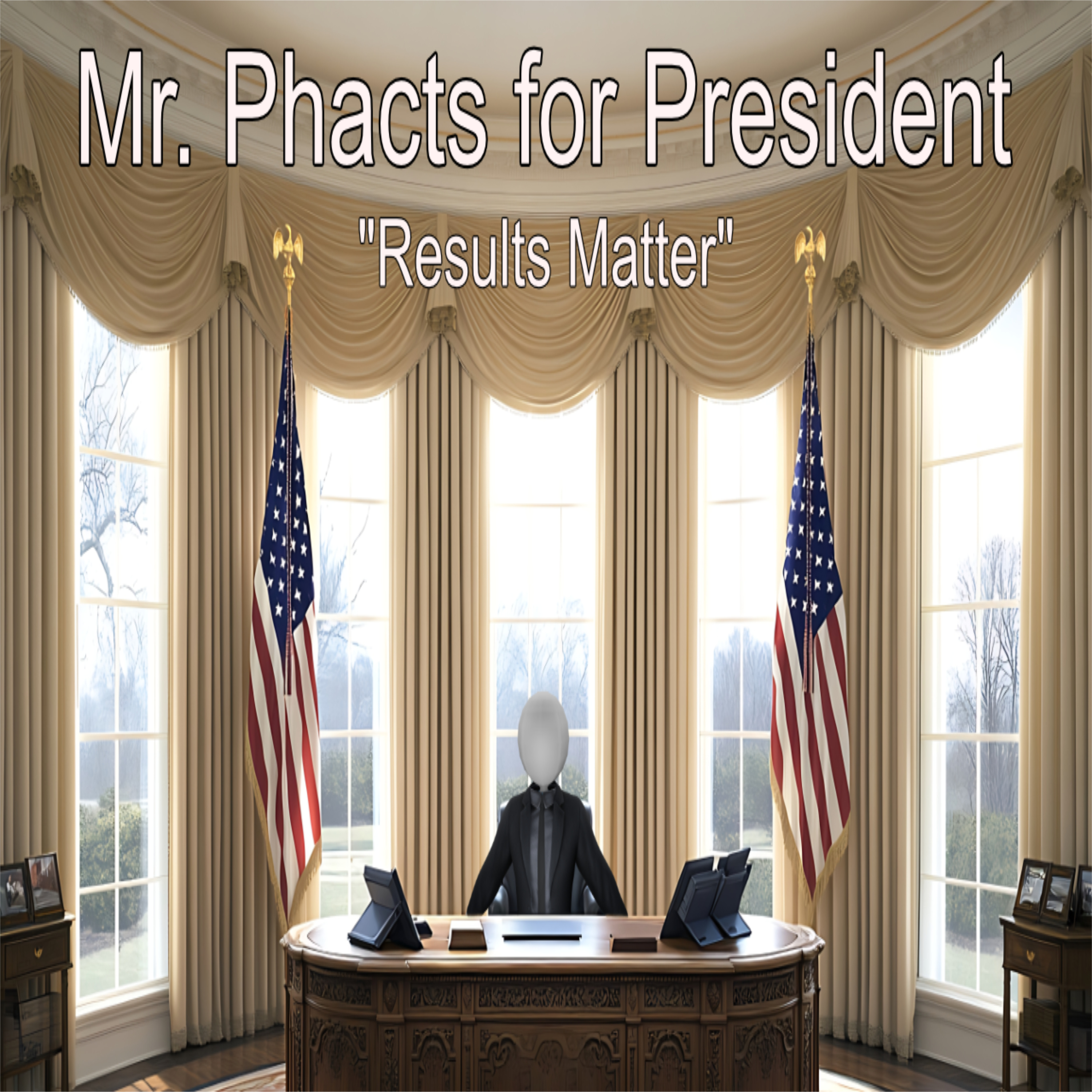 Mr. Phacts for President "Results Matter" episode artwork