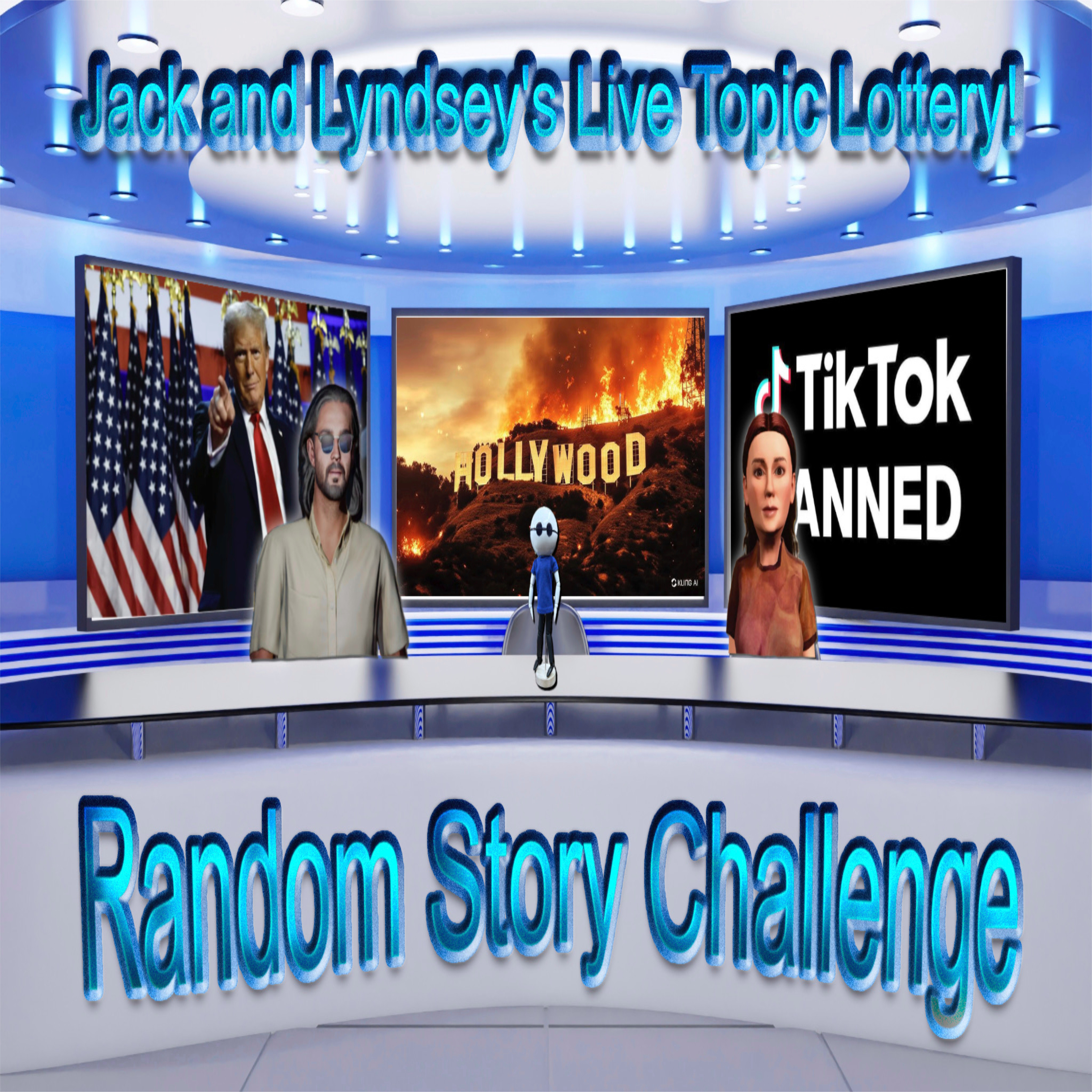Random Story Challenge - Jack and Lyndsey's LIVE topic Lottery !! episode artwork