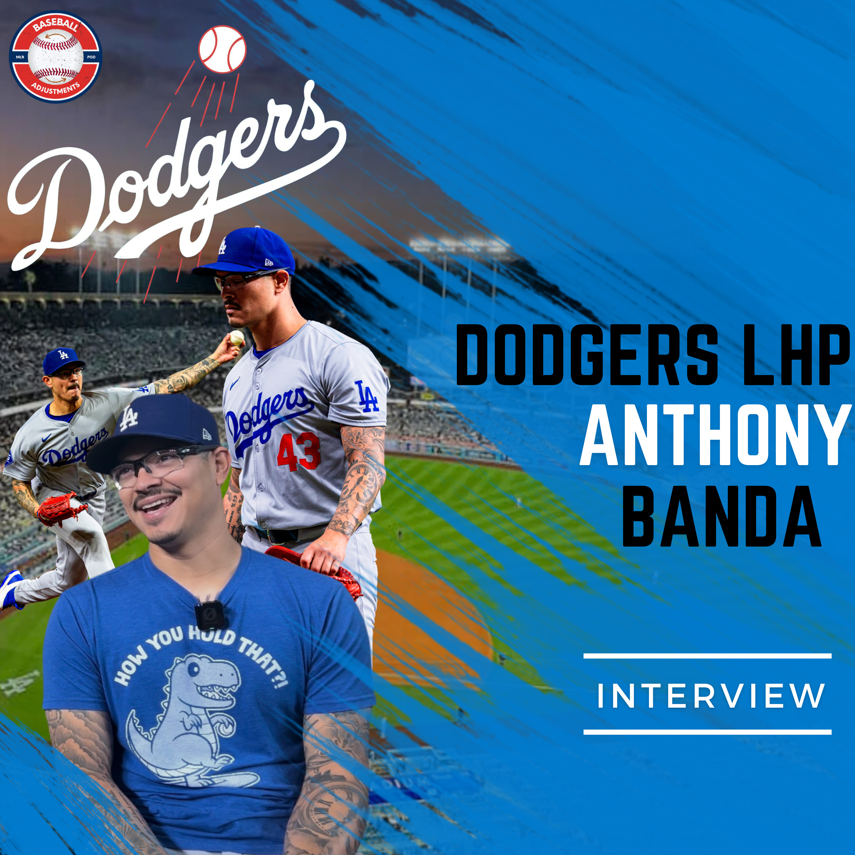 Los Angeles Dodgers left-handed pitcher Anthony Banda