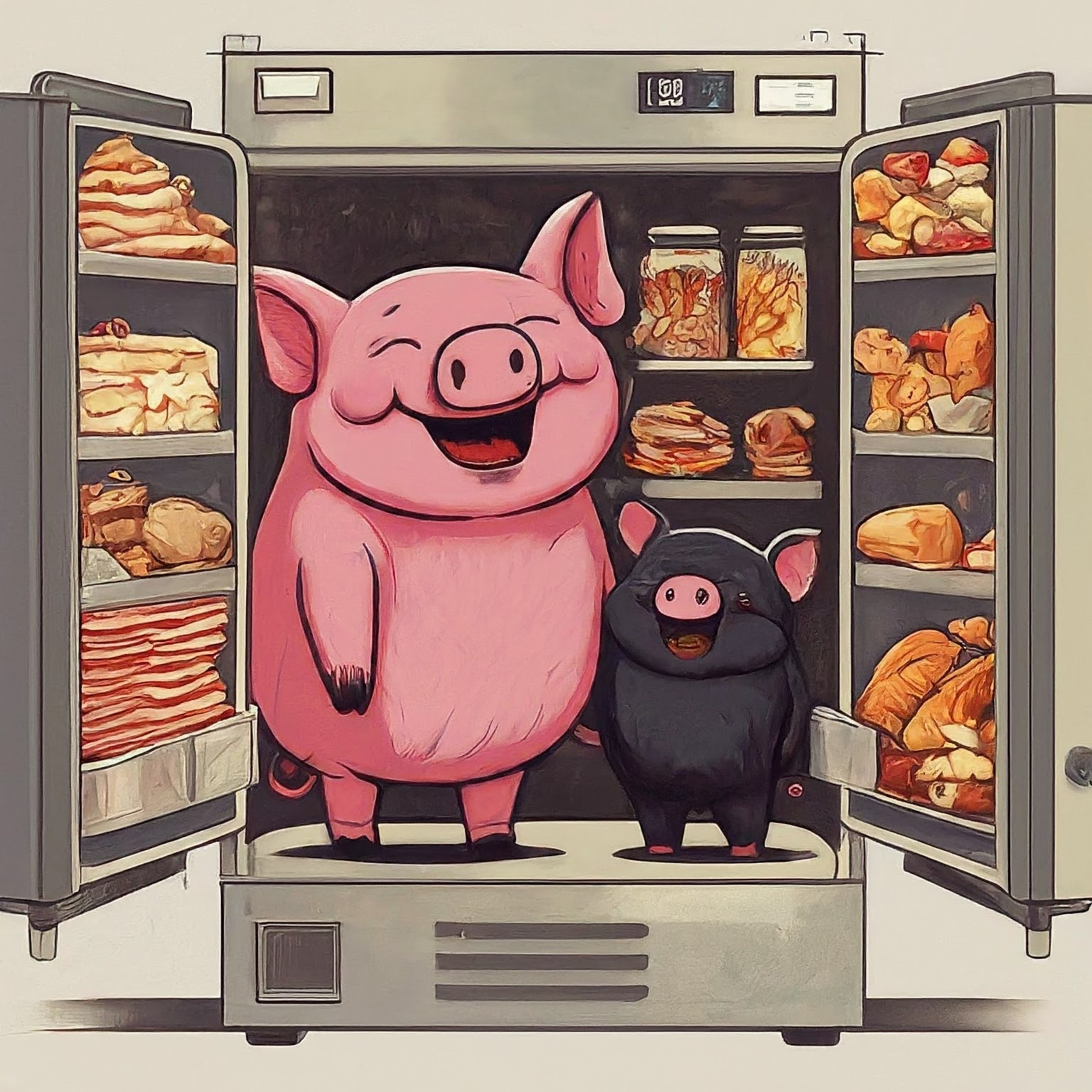 Melvin and Mother - 1 - The Fiery Fridge episode artwork