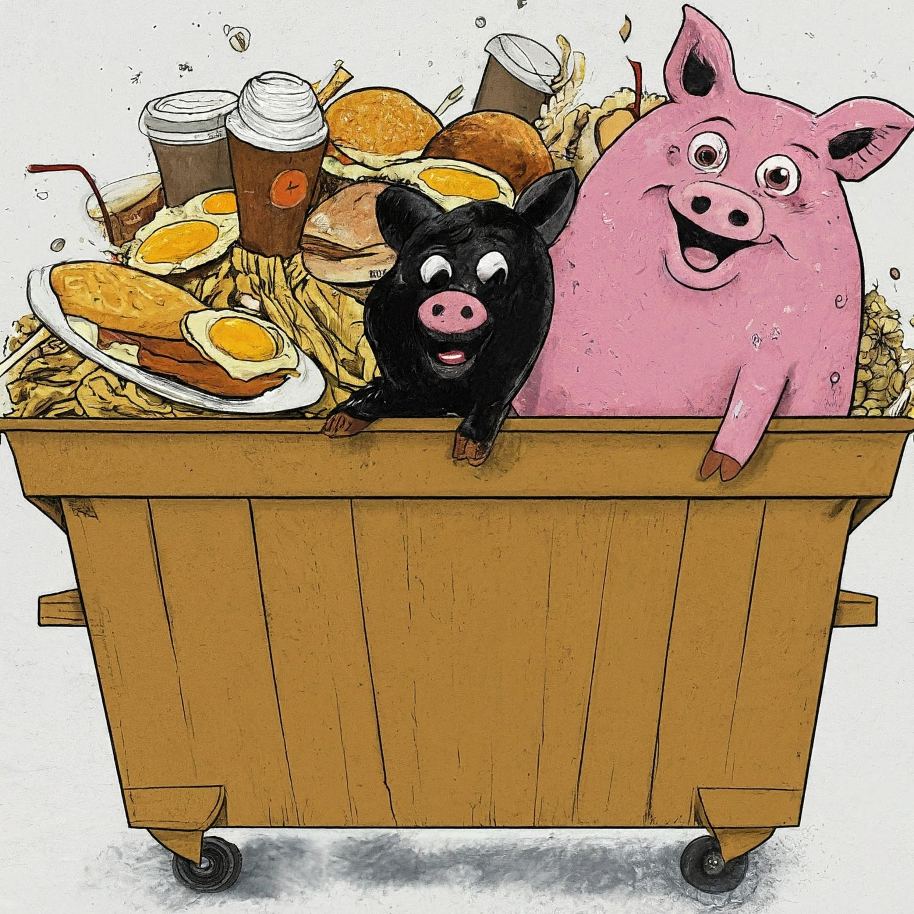 Melvin and Mother - 12 - Food Angels episode artwork