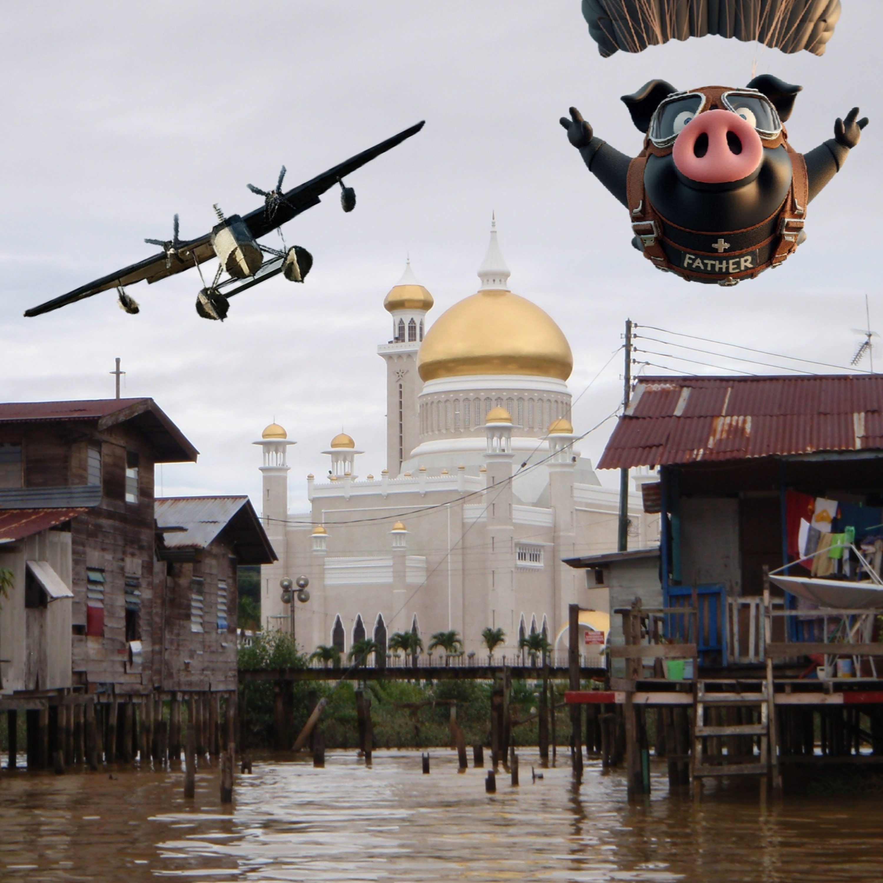 Melvin and Mother - S2E1 - No Bacon in Brunei episode artwork