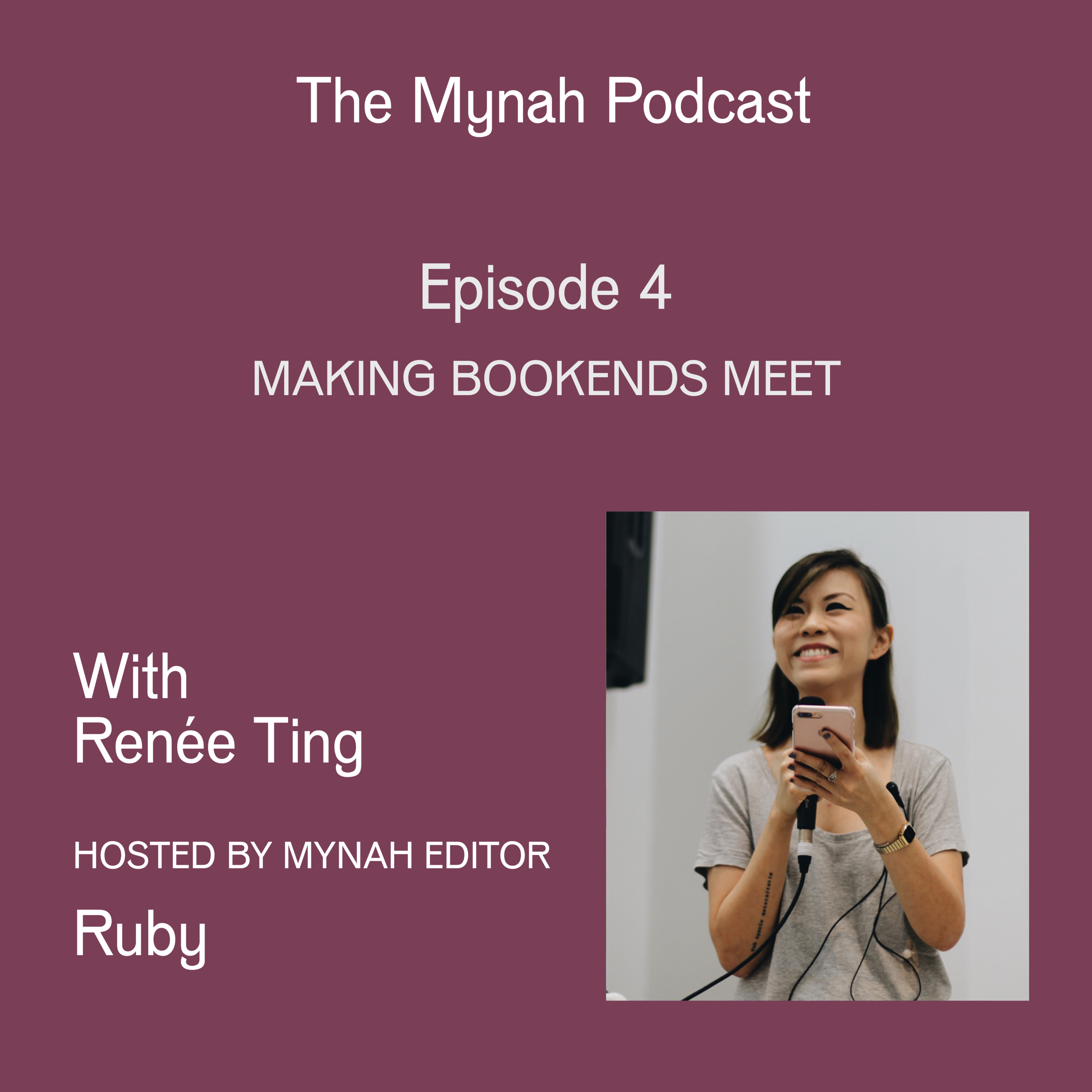 Making Bookends Meet with Renée Ting (Singapore Art Book Fair)