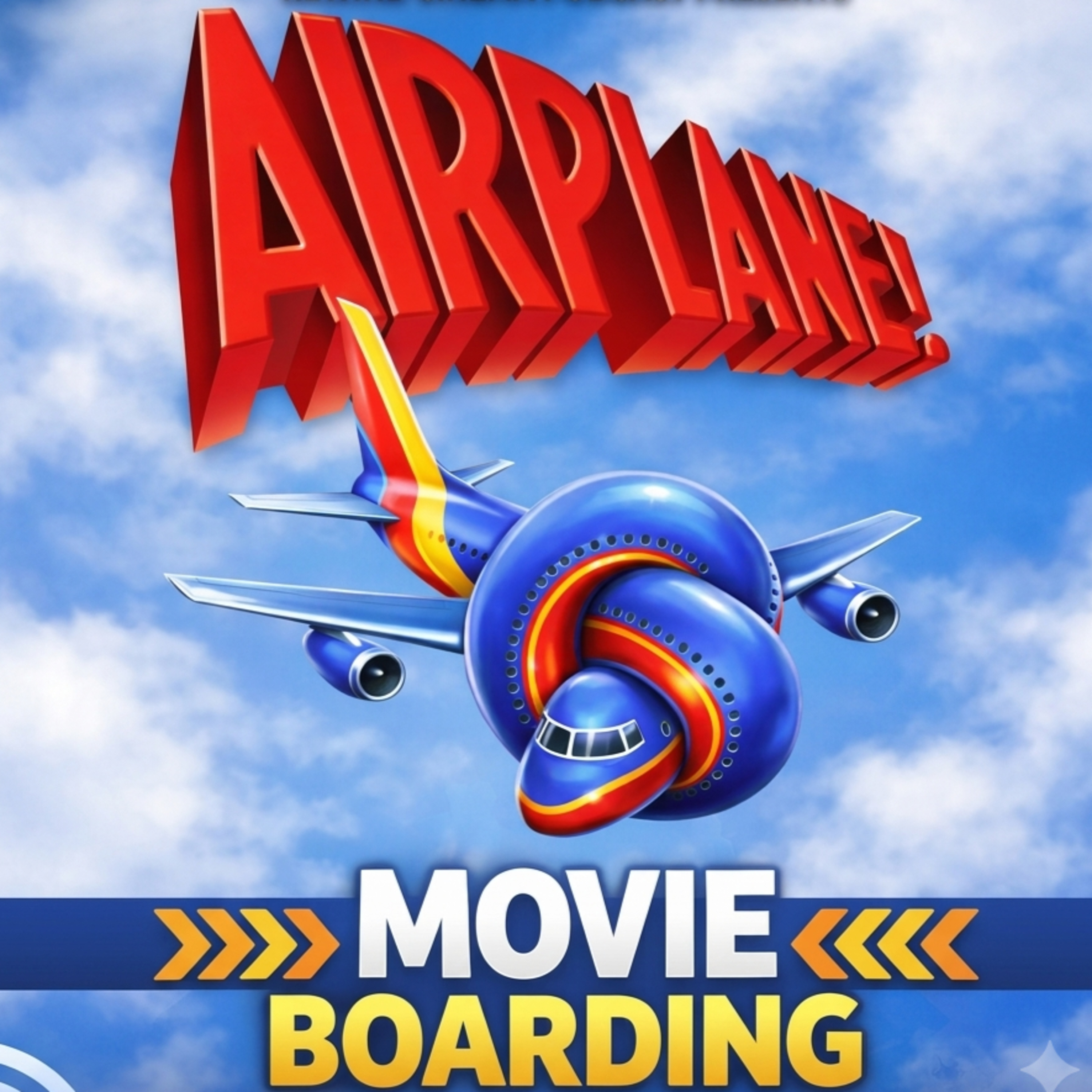 Airplane! with My Fellow Co-Heart Emily- "Do Pilots Consider that Cheating?" episode artwork