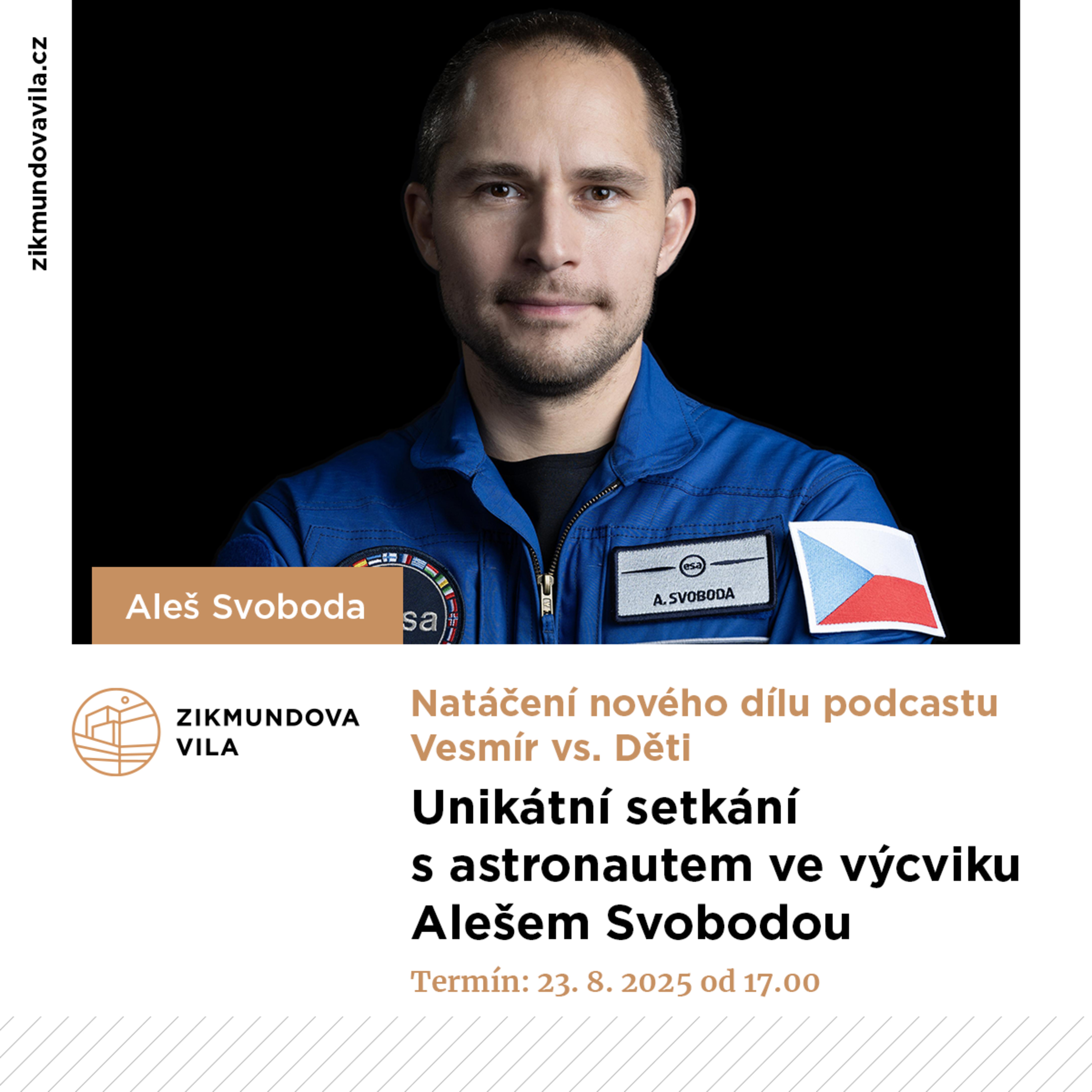 Setkání s astronautem a co jsou ty Perseidy?
