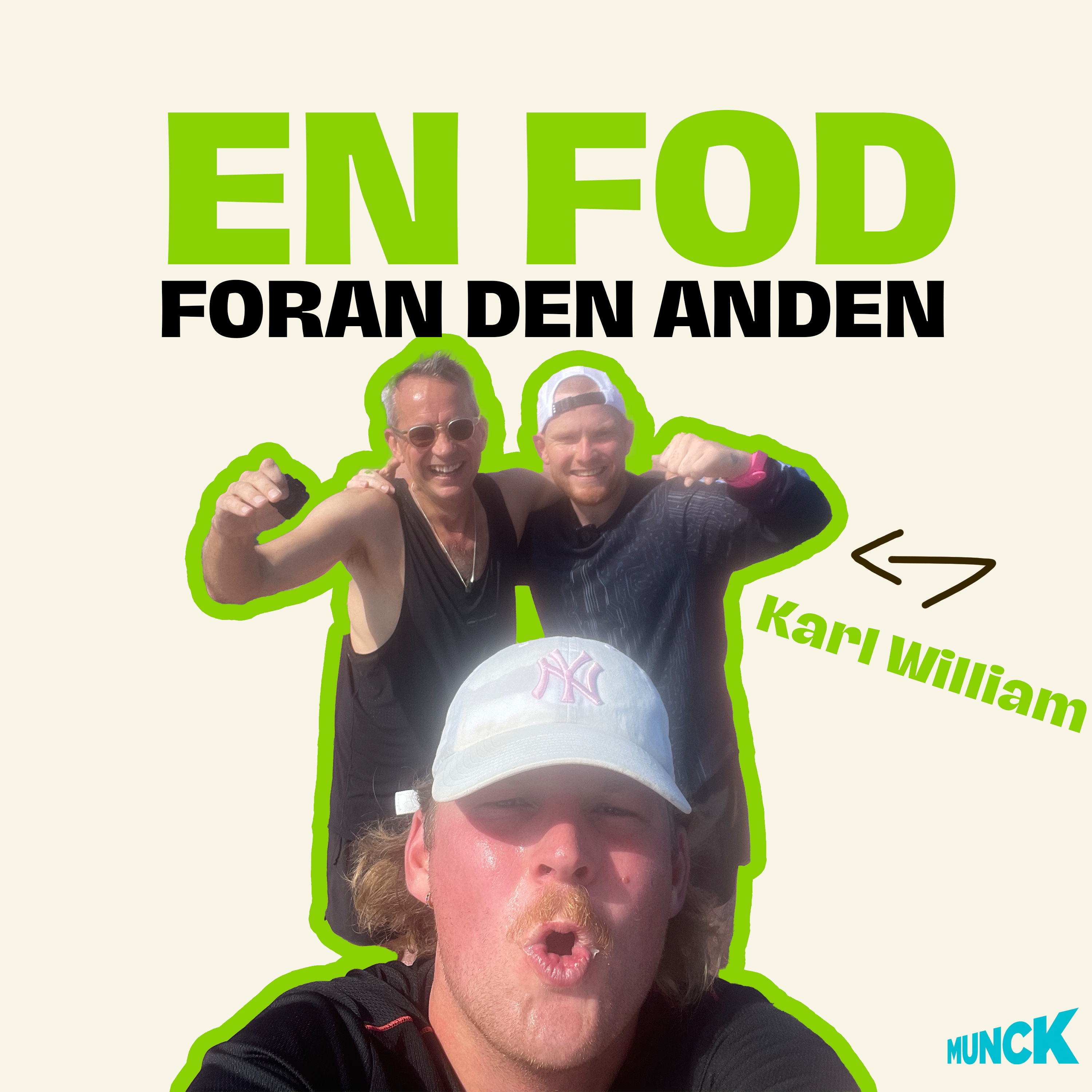 En fod foran den anden