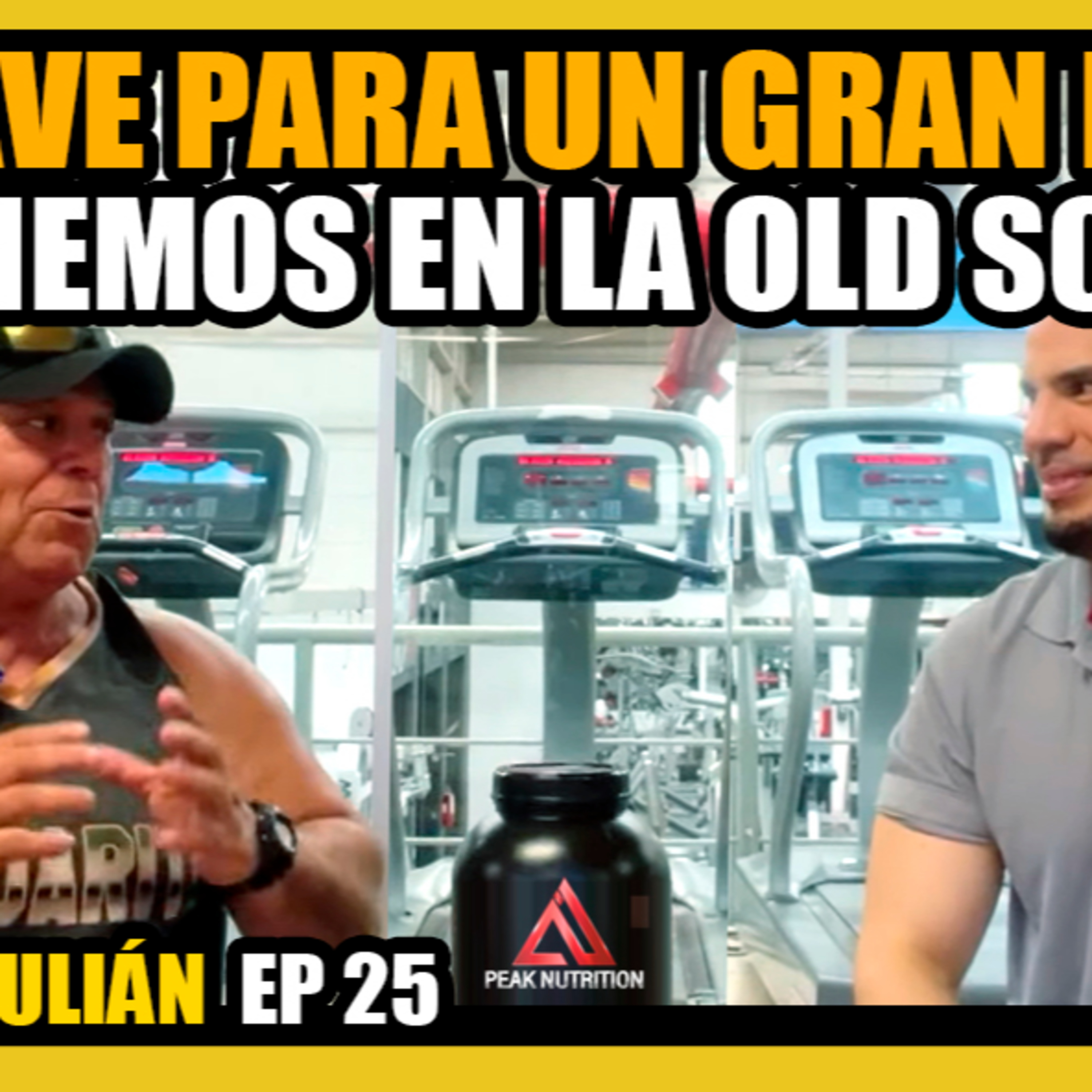 No van a creer cómo viví el Culturismo hace 50 años. Ep #25 / Profe Julián episode artwork