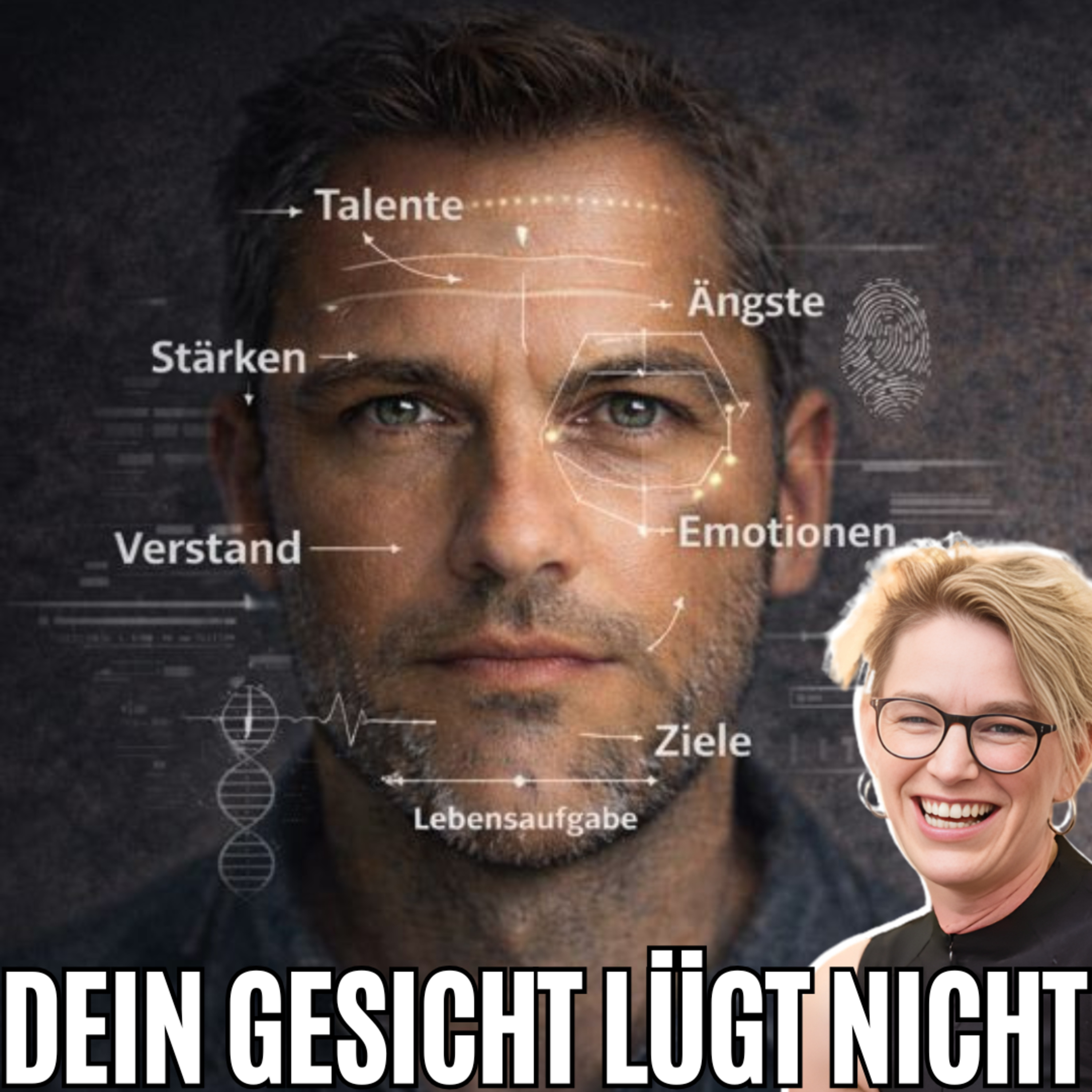 Dein Gesicht zeigt, wer du wirklich bist – nicht wer du sein willst! Anne Fierhauser Gesichtlesen #60 episode artwork