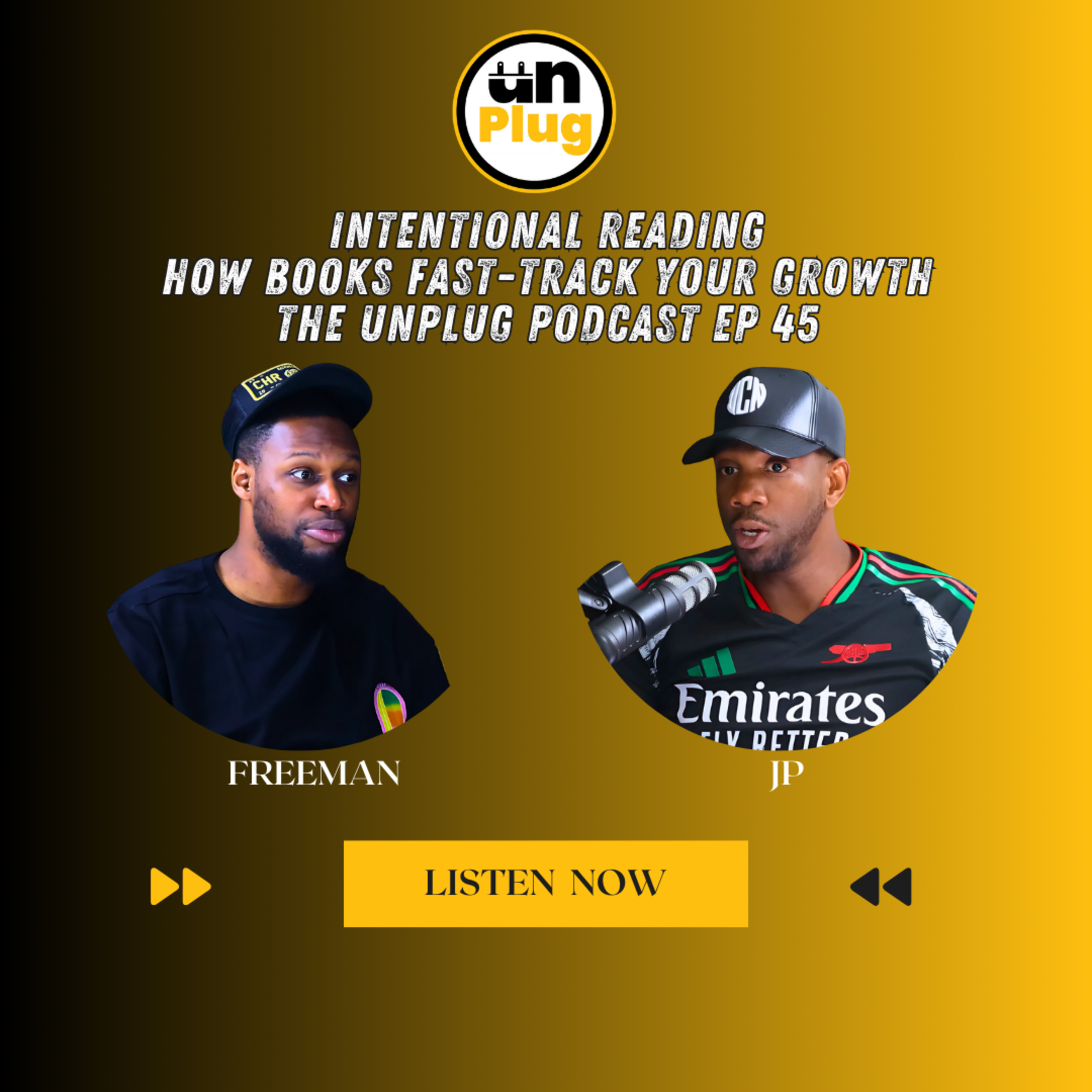 Intentional Reading: How Books Fast-Track Your Growth | The Unplug Podcast EP 45 episode artwork