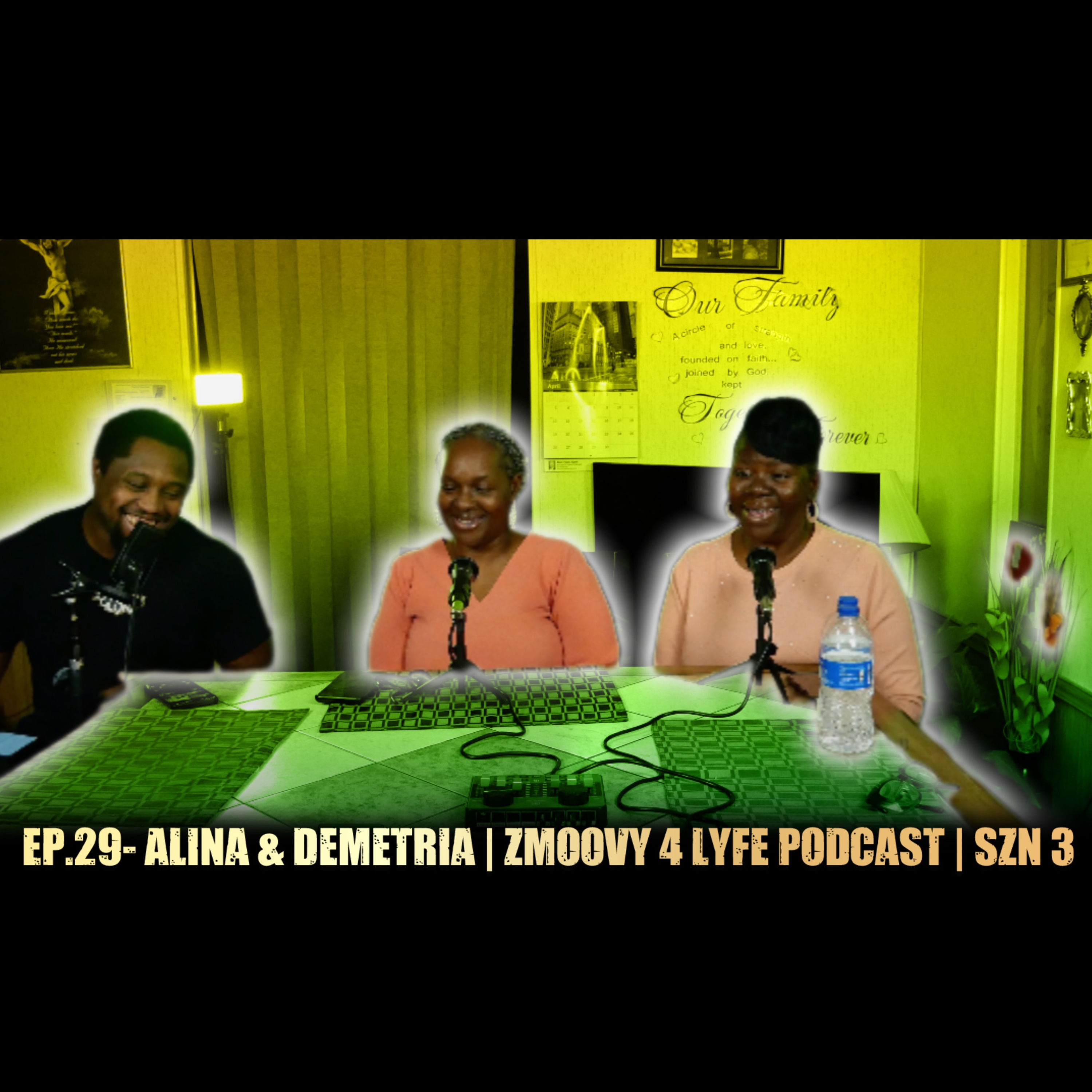 EP. 29 - ALINA & DEMETRIA| SOCIAL WORKER & COSMETOLOGY INSTRUCTOR| ZMOOVY 4 LYFE PODCAST episode artwork