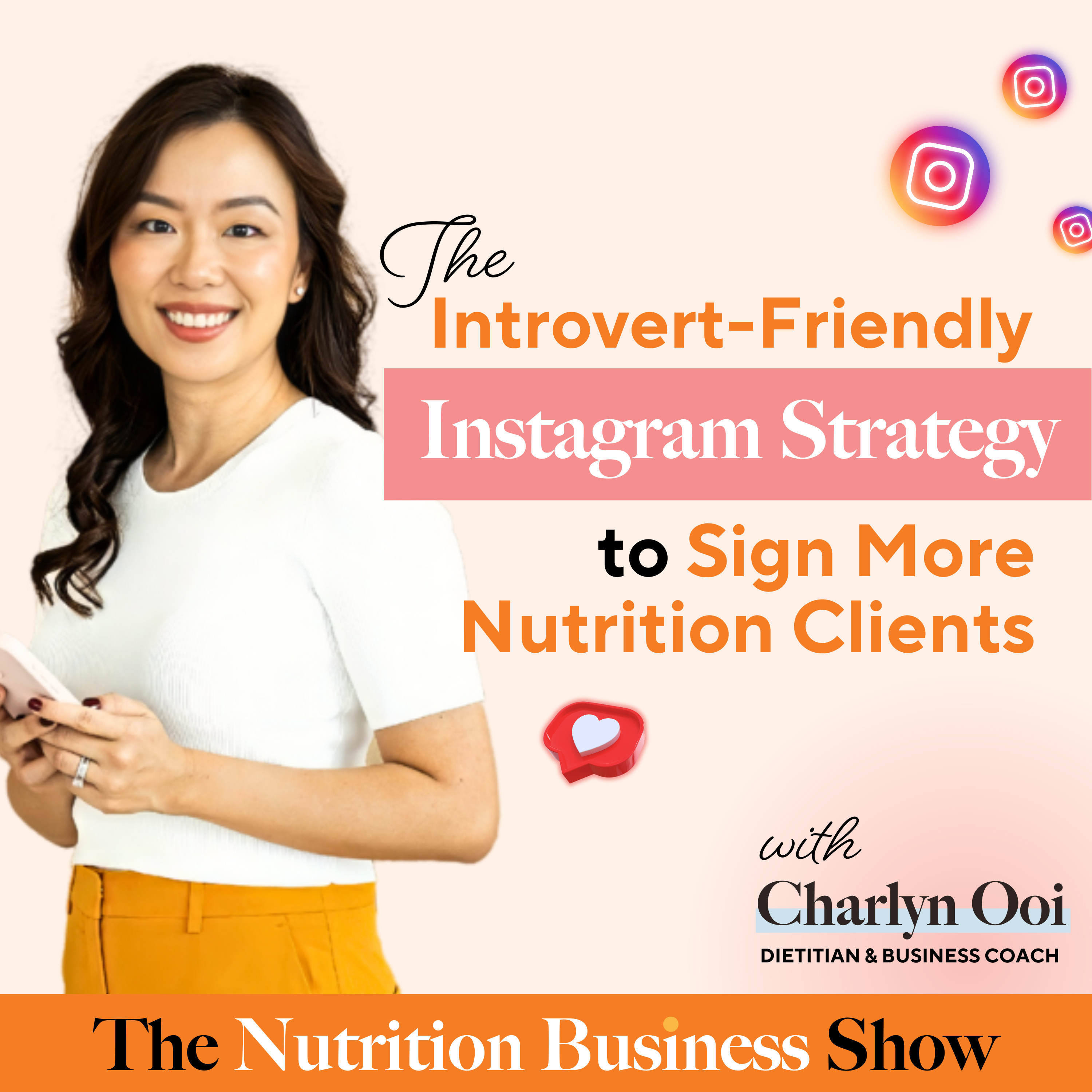 EP58: The Introvert-Friendly Instagram Strategy to Sign Nutrition Clients episode artwork