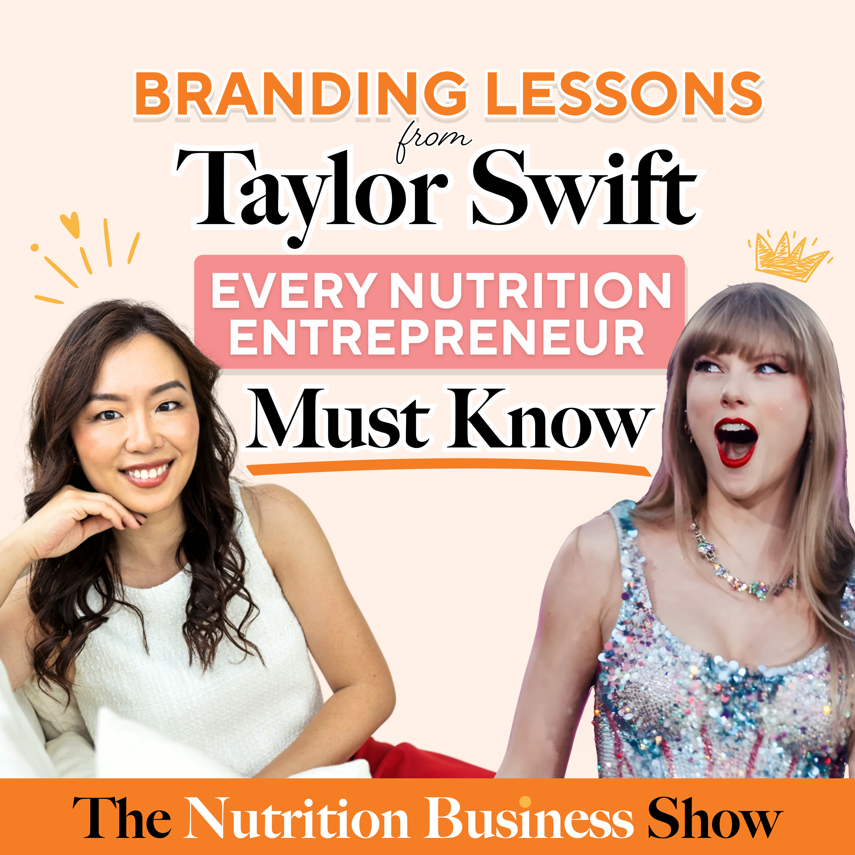 EP61: Branding Lessons from Taylor Swift Every Nutrition Entrepreneur Must Know episode artwork