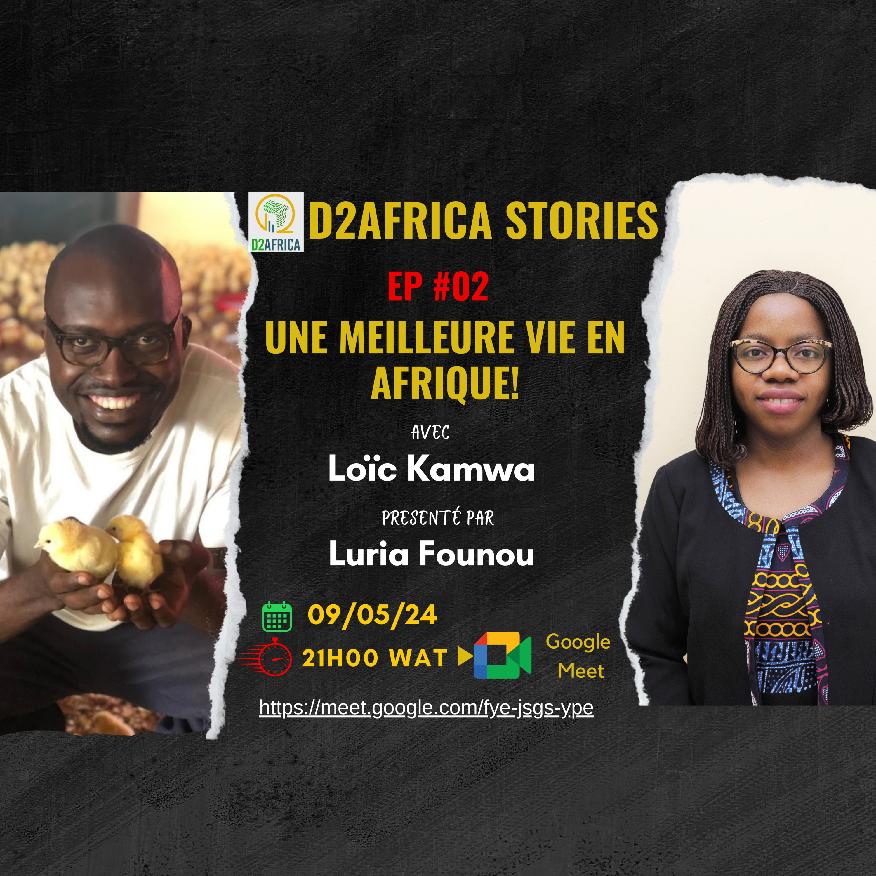 Une Meilleure Vie vous attend en Afrique - Avec Loïc Kamwa Ep 01 D2AFRICA STORIES