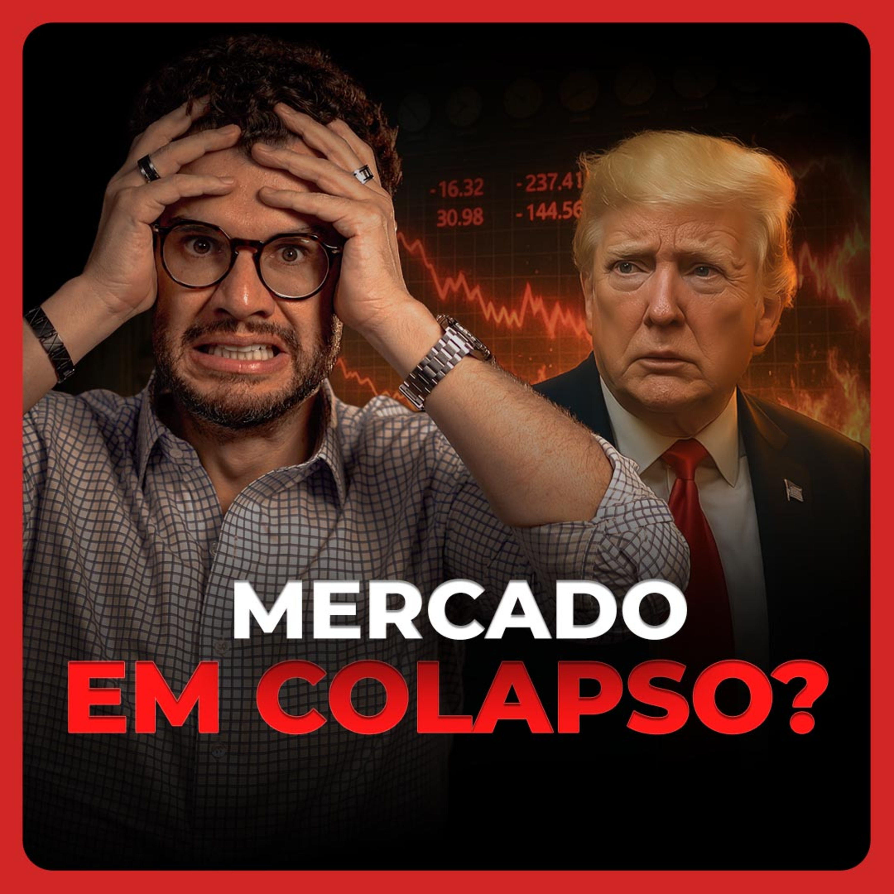Como manter a calma (E GANHAR DINHEIRO!) quando o mercado está derretendo