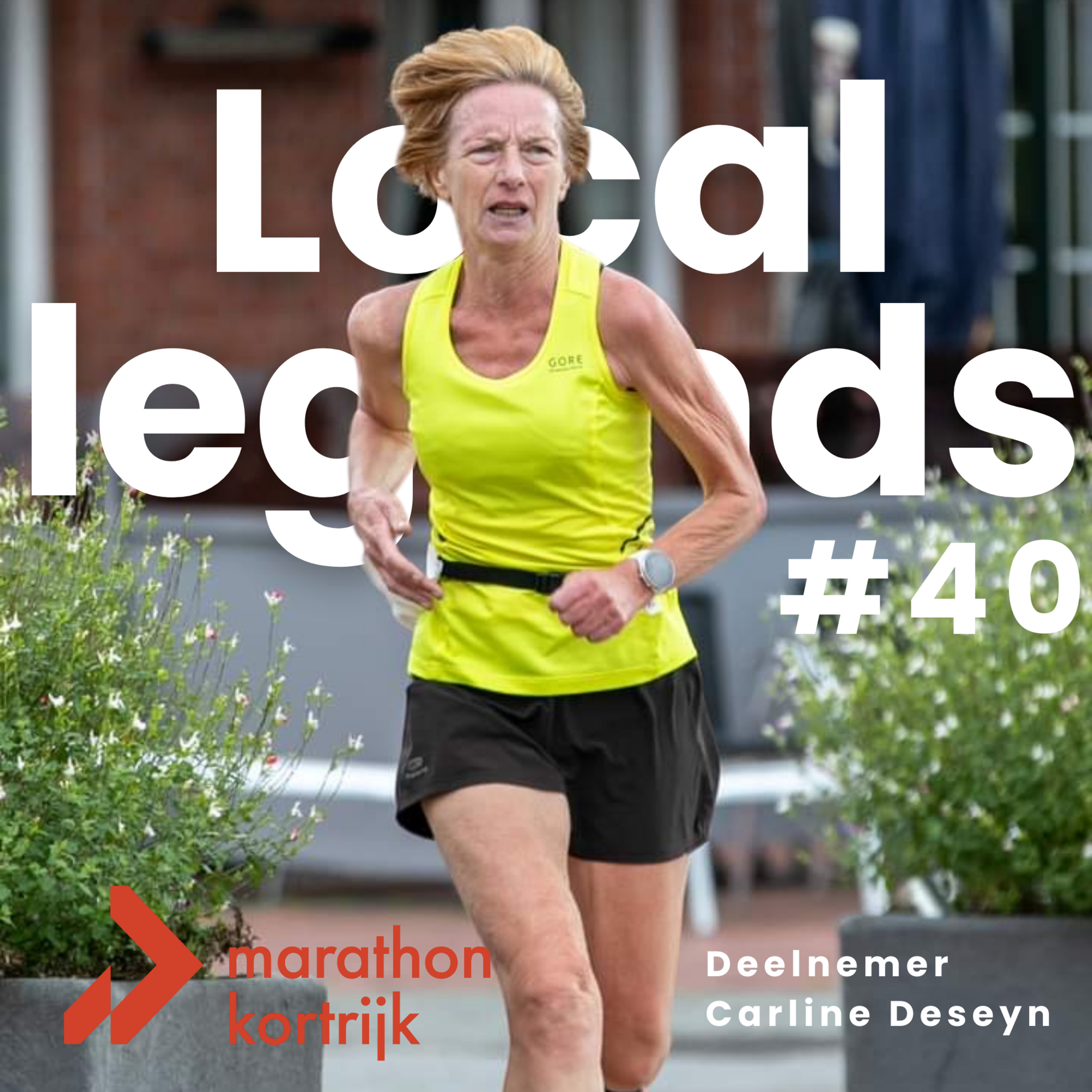EP 40 - Carline Deseyn loopt in Kortrijk haar 42e marathon