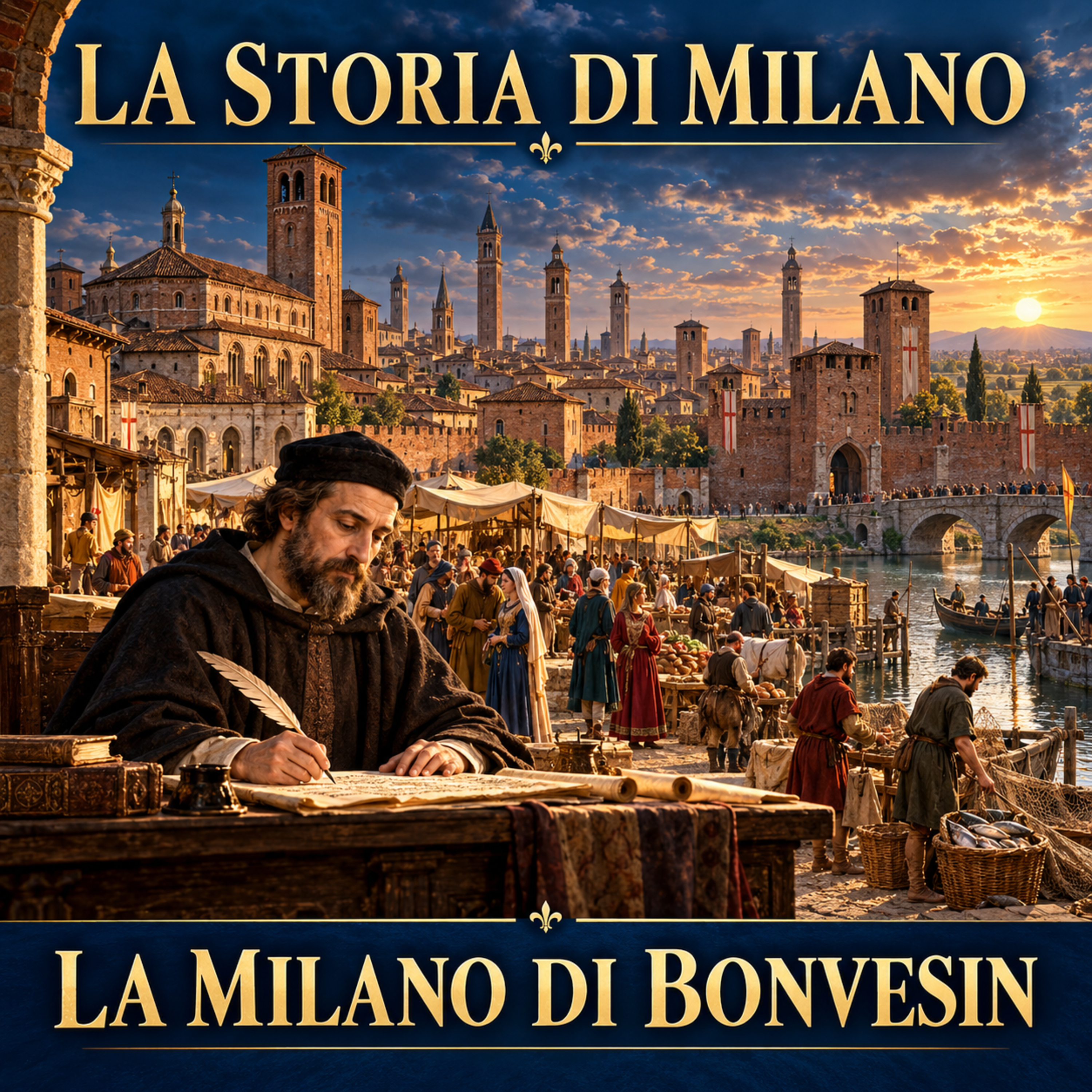 Copertina della puntata La Milano di Bonvesin