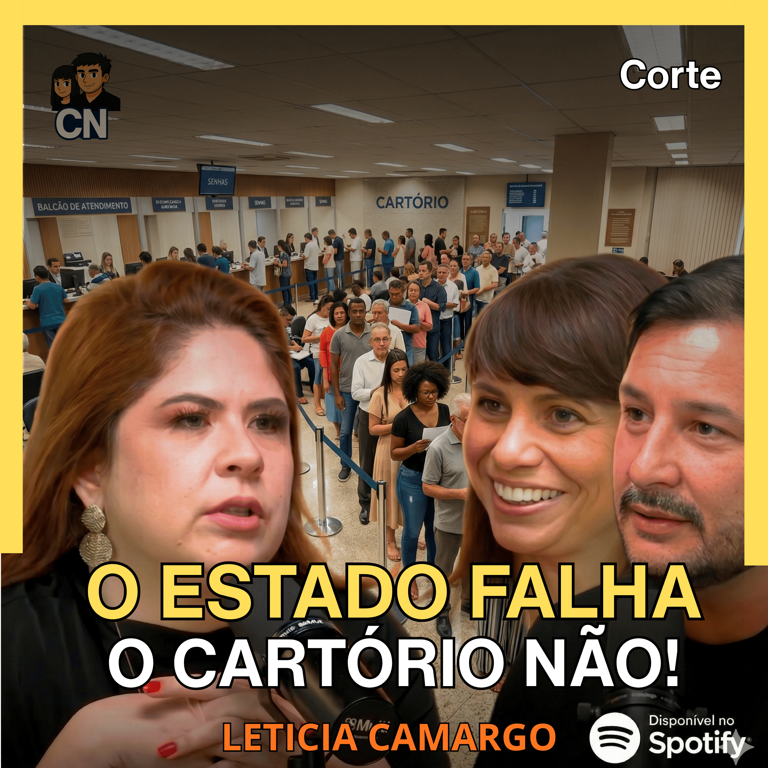 O Cartório vai onde o estado não vai. Transformando Vidas!corte EP#84