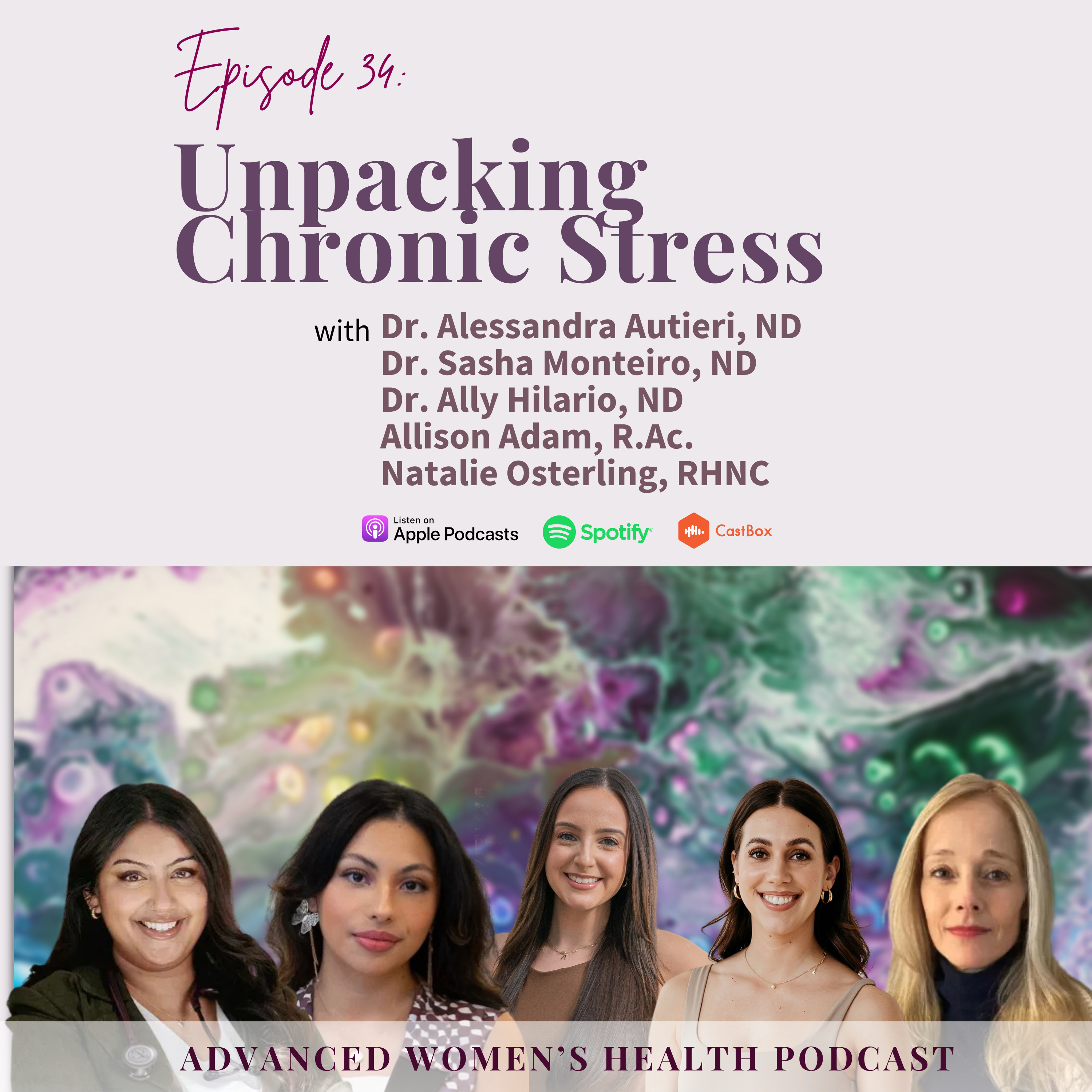 Episode 34: Chronic Stress: How Your Body’s Cry for Help Could Be the Key to Healing episode artwork