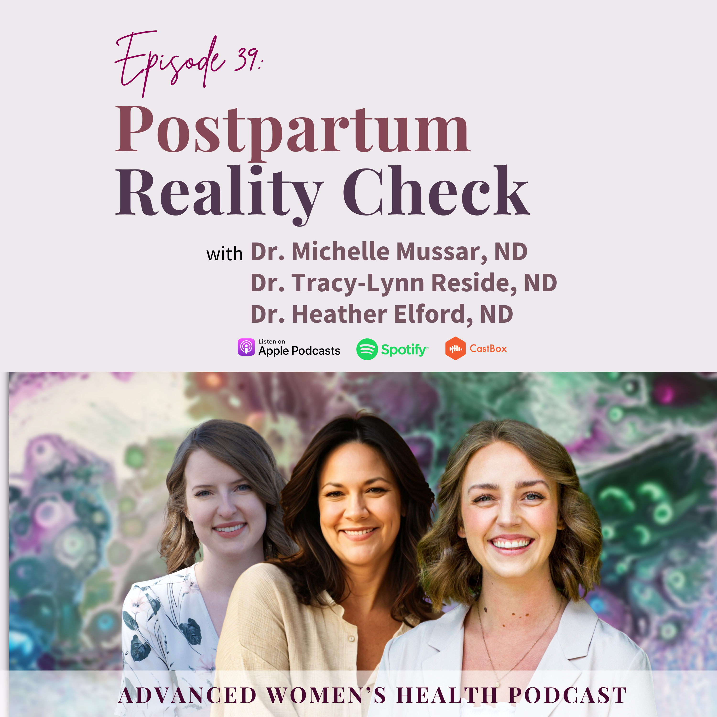 Episode 39: The Postpartum You Didn’t Plan For—And Why That’s Okay episode artwork