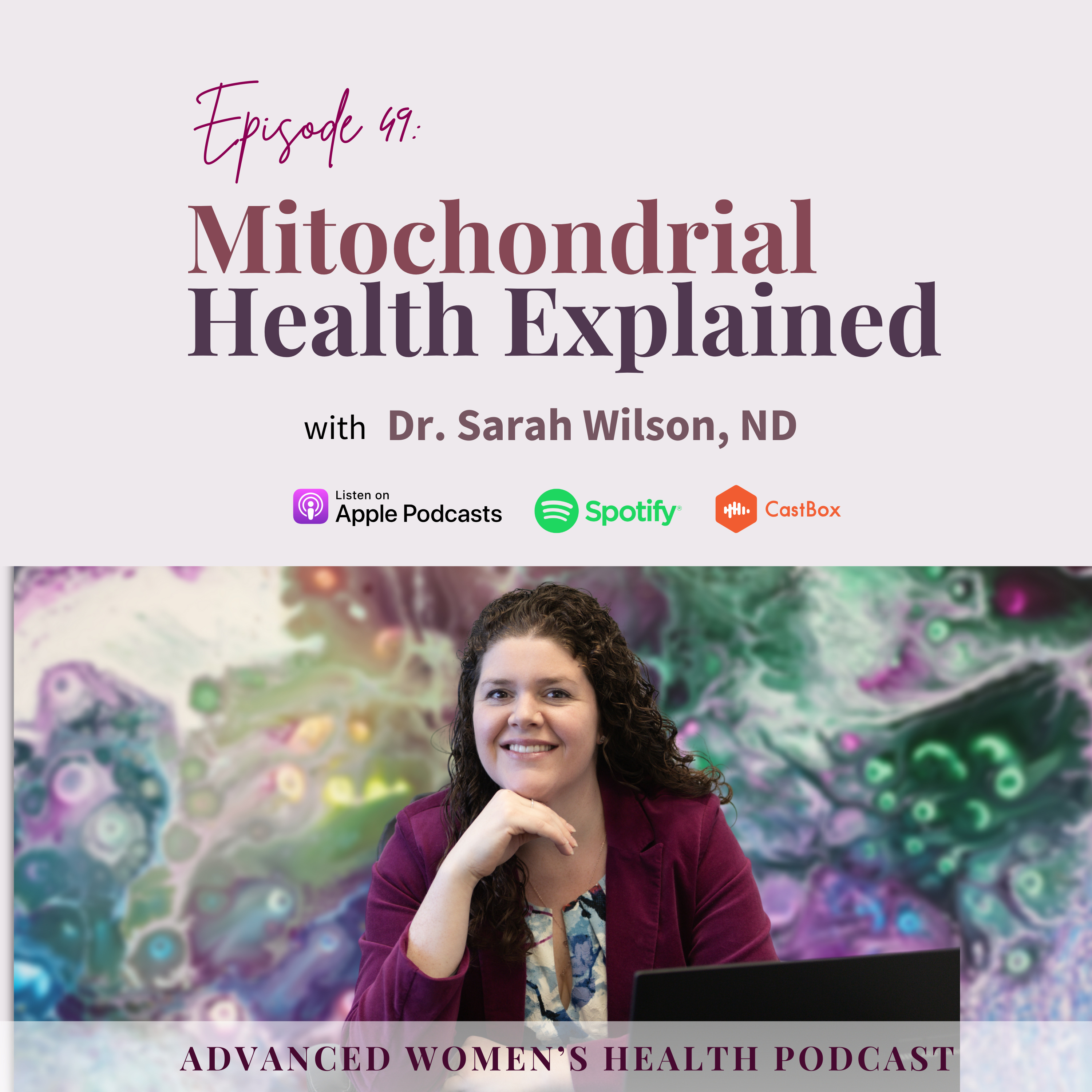Episode 49: The Science of Motivation: How Mitochondria Shape Confidence, Habits, and Health episode artwork