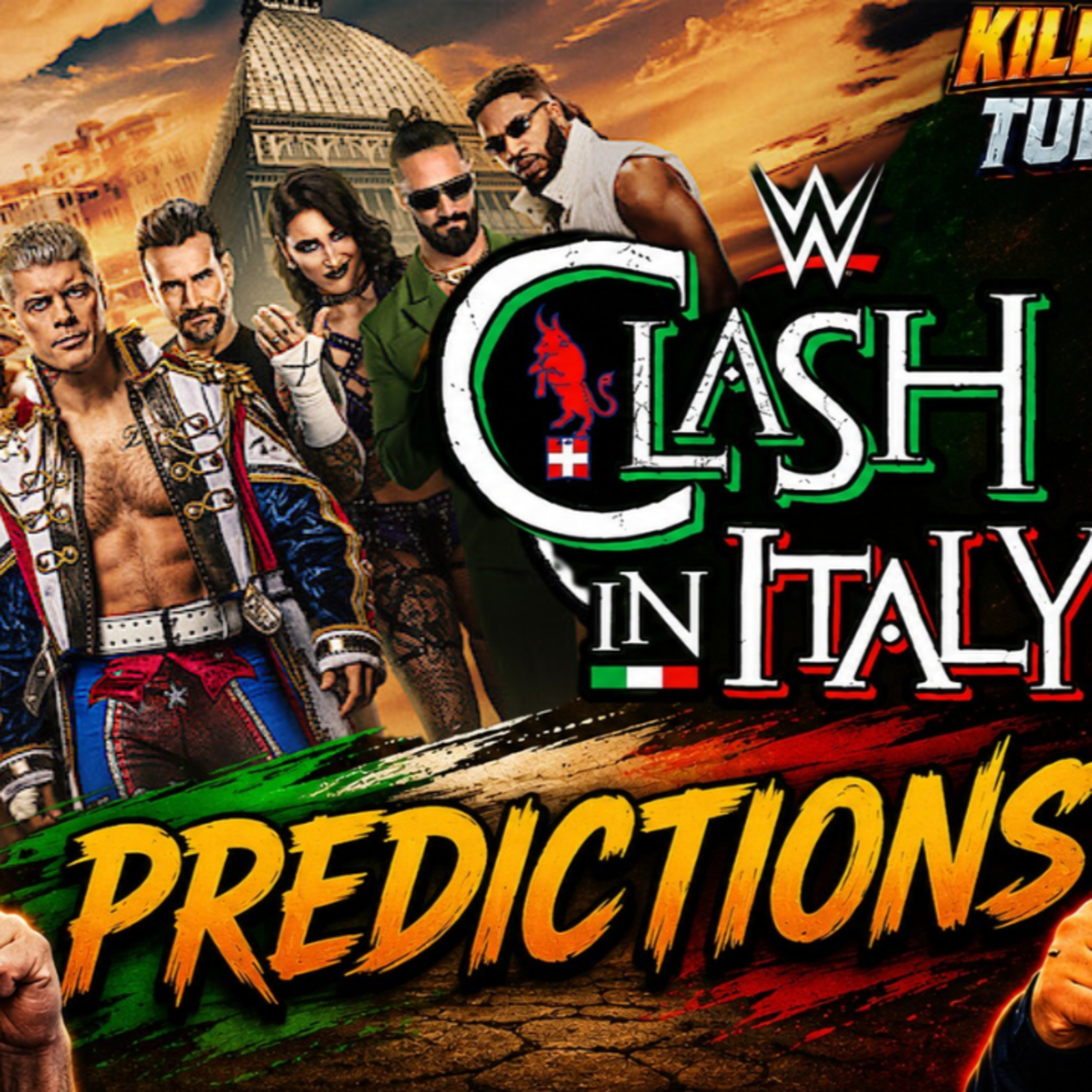 🇮🇹 The Turnbuckle WWE Clash in Italy Predictions! 🇮🇹🔥 episode artwork