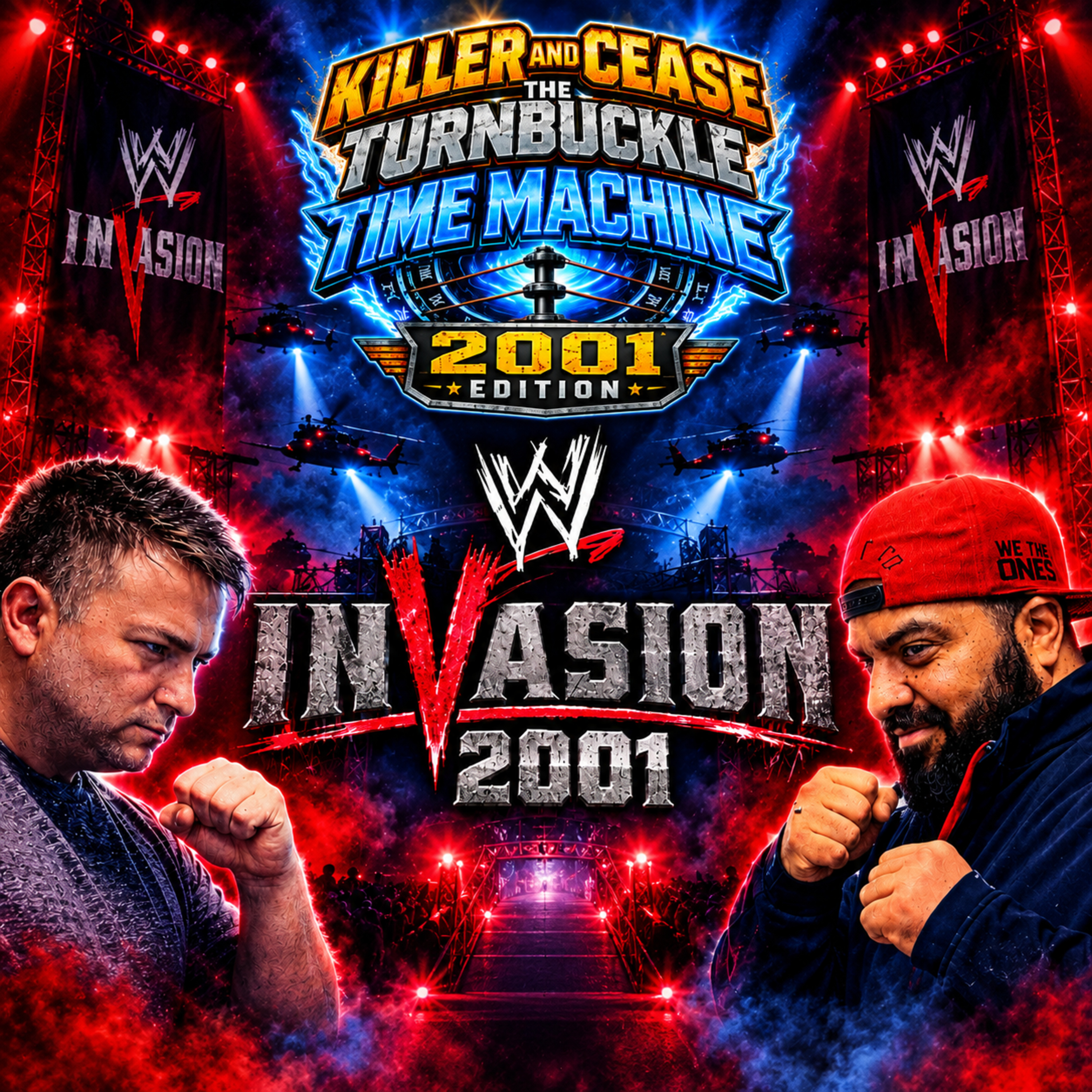 🔥 WCW vs. WWF: Was Invasion 2001 Really That Bad? | Killer & Cease Turnbuckle Time Machine episode artwork