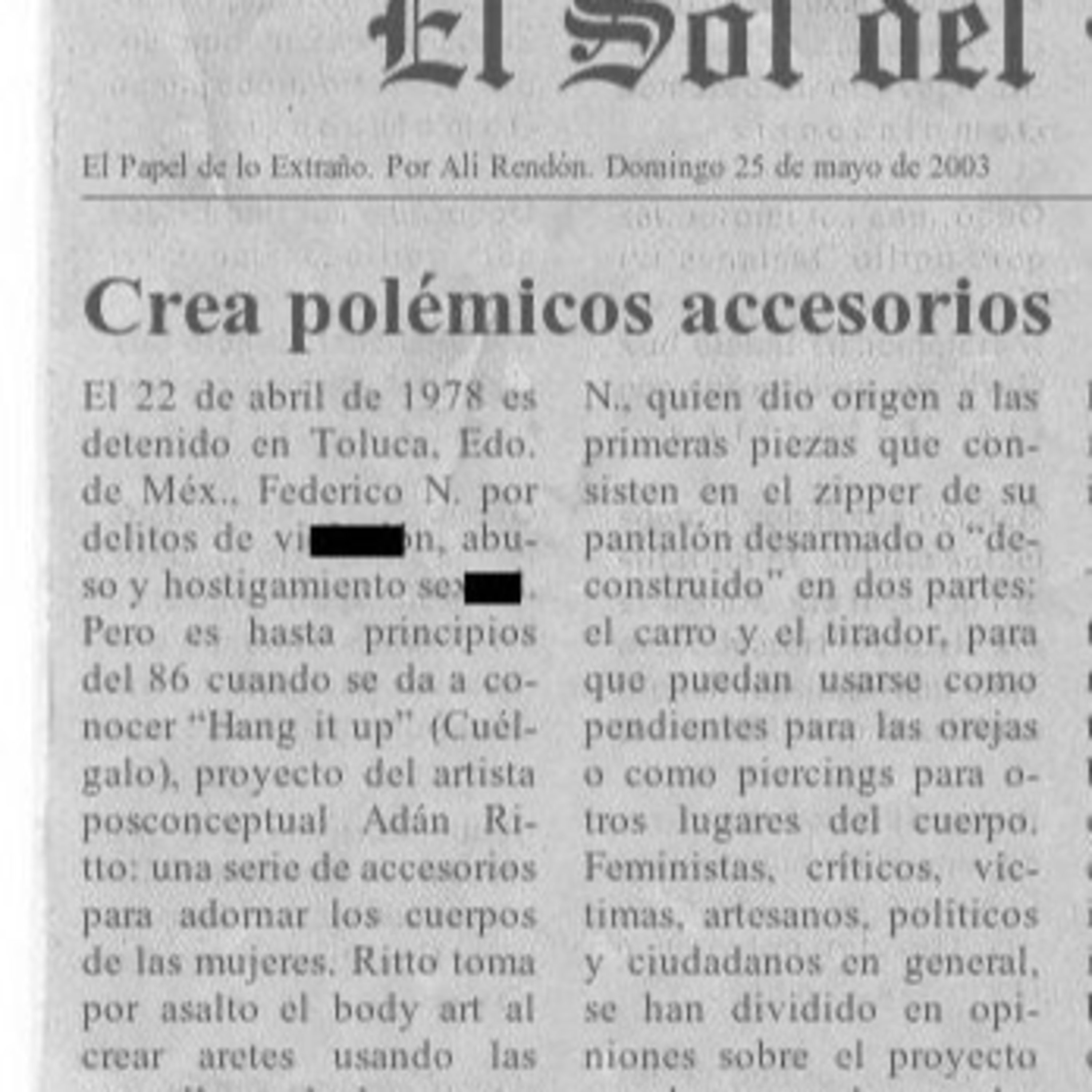 El Papel de lo Extraño