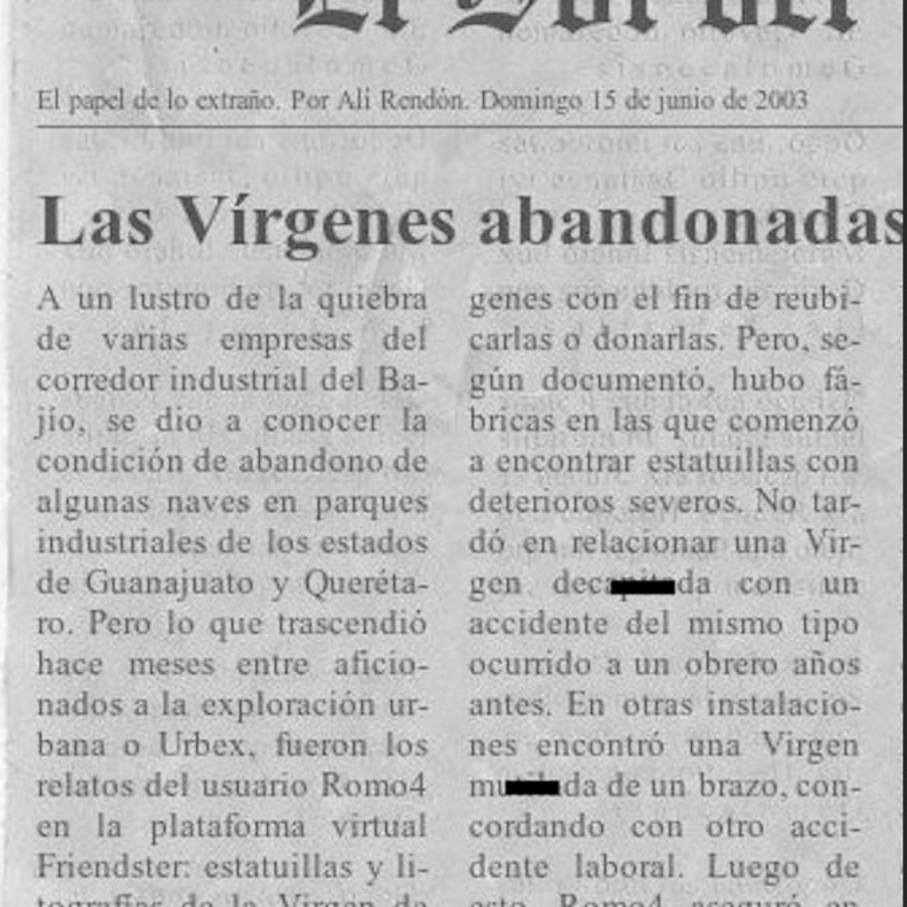 El Papel de lo Extraño
