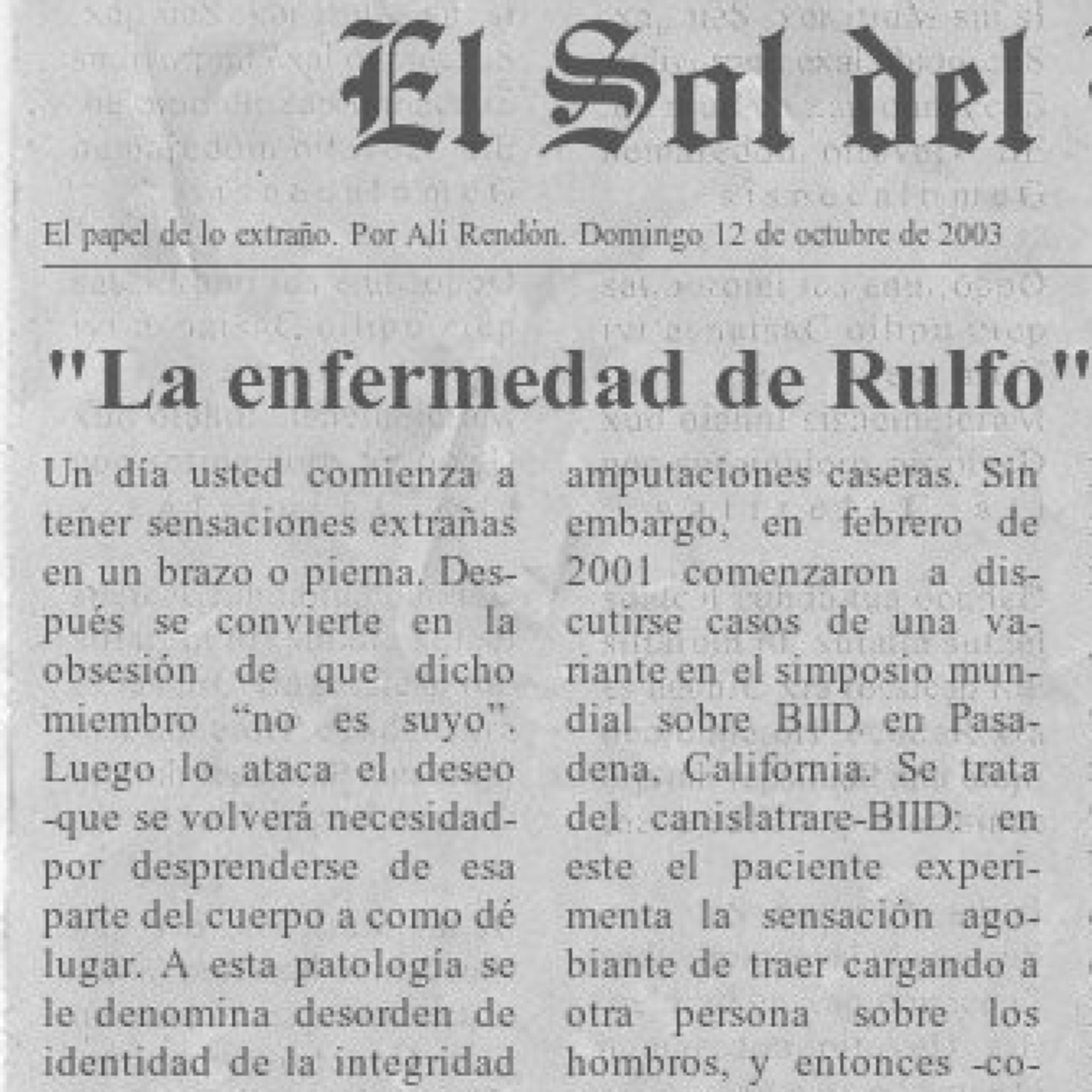 Portada de El Papel de lo Extraño