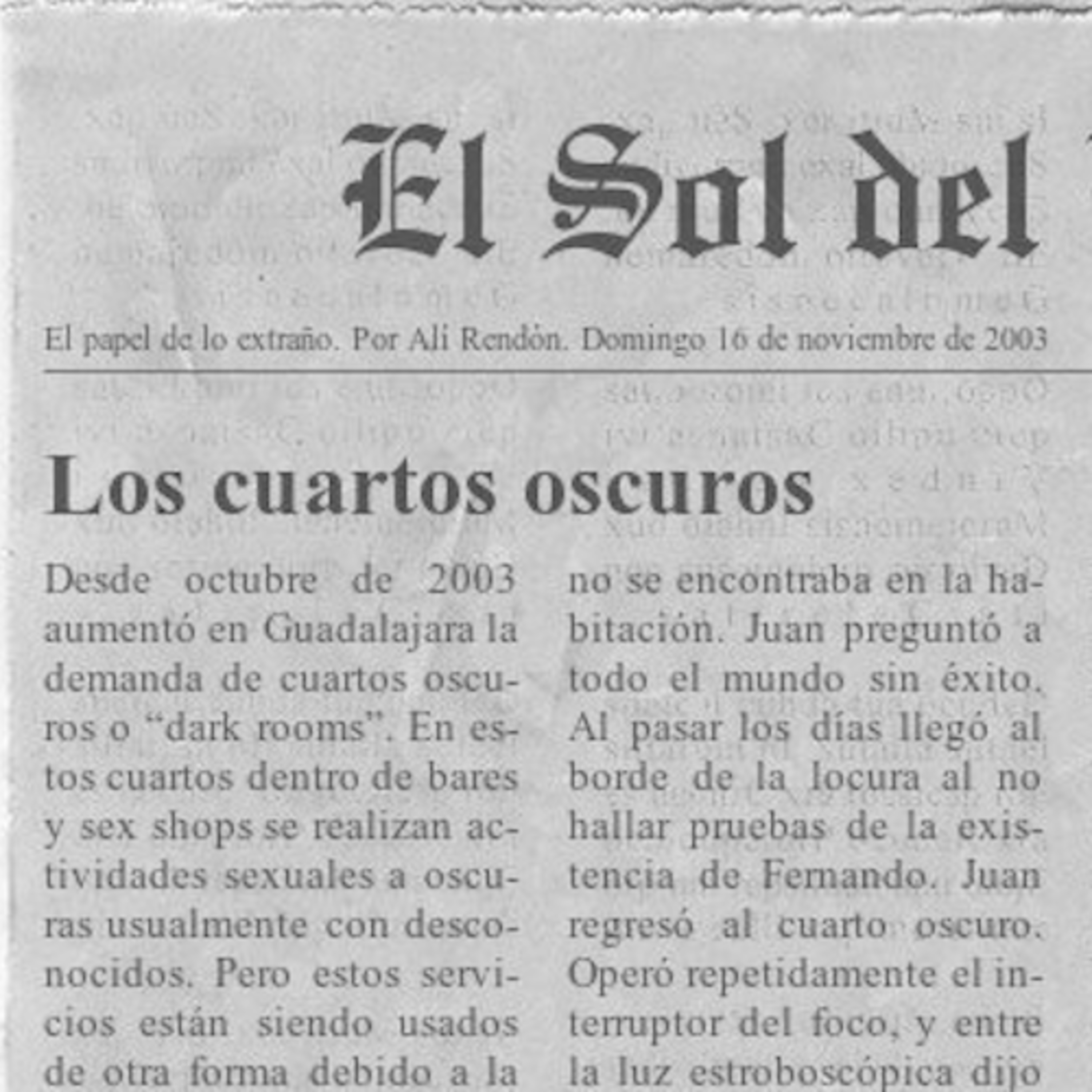 Portada de El Papel de lo Extraño