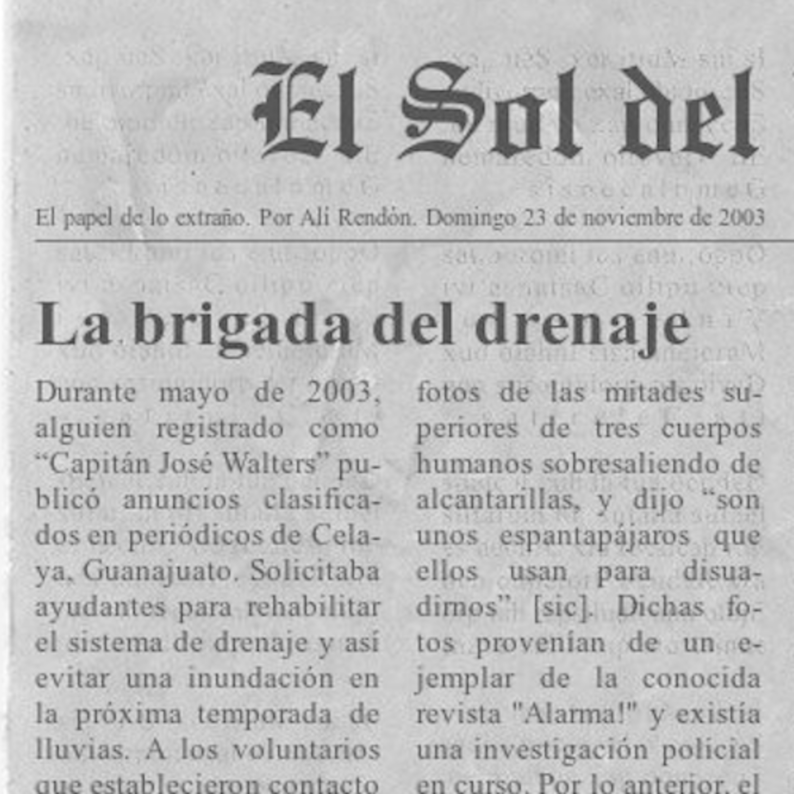Portada de El Papel de lo Extraño