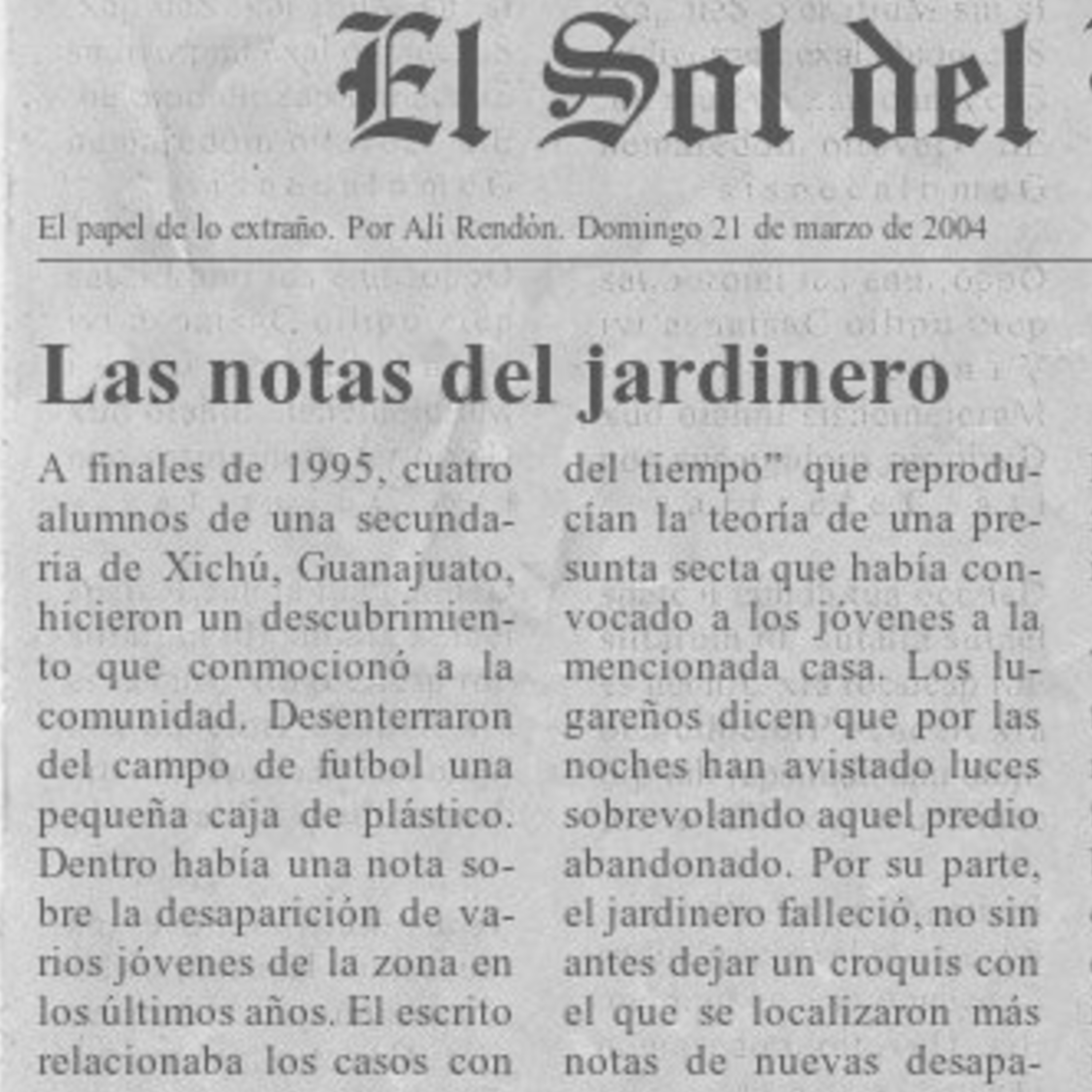 Portada de El Papel de lo Extraño