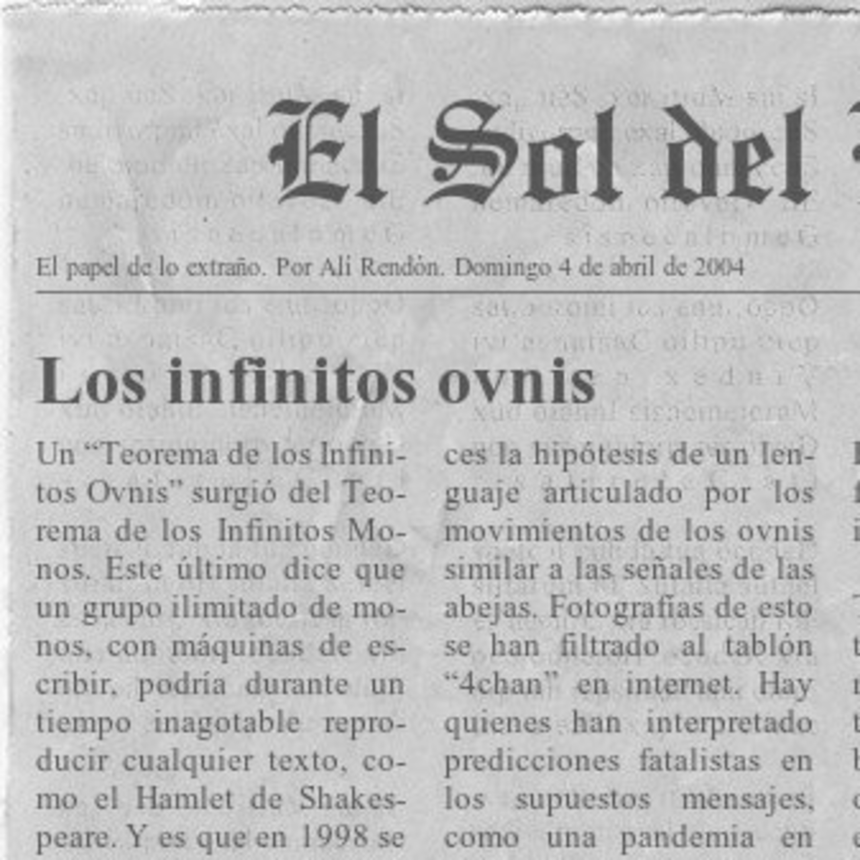 Portada de El Papel de lo Extraño