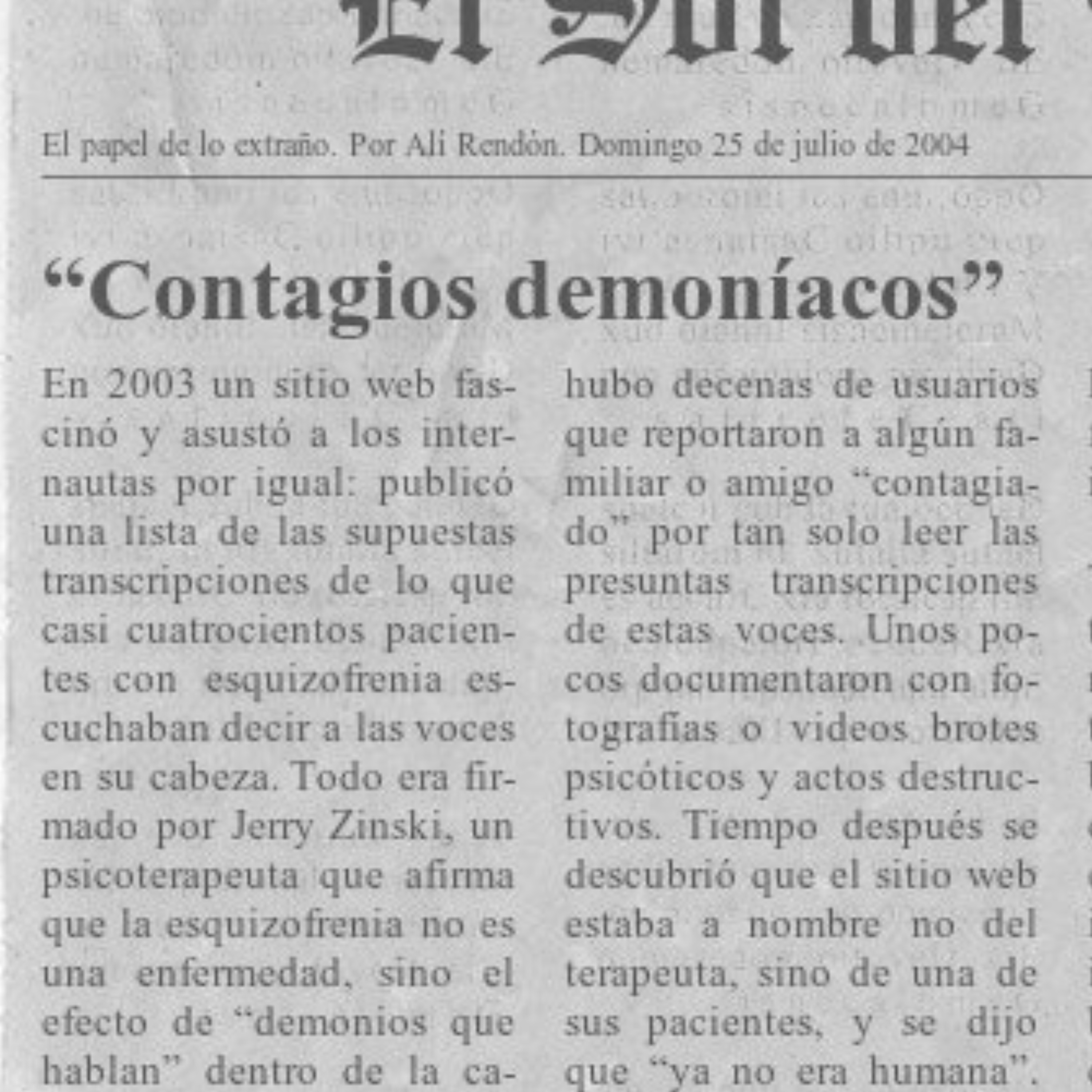 Portada de El Papel de lo Extraño