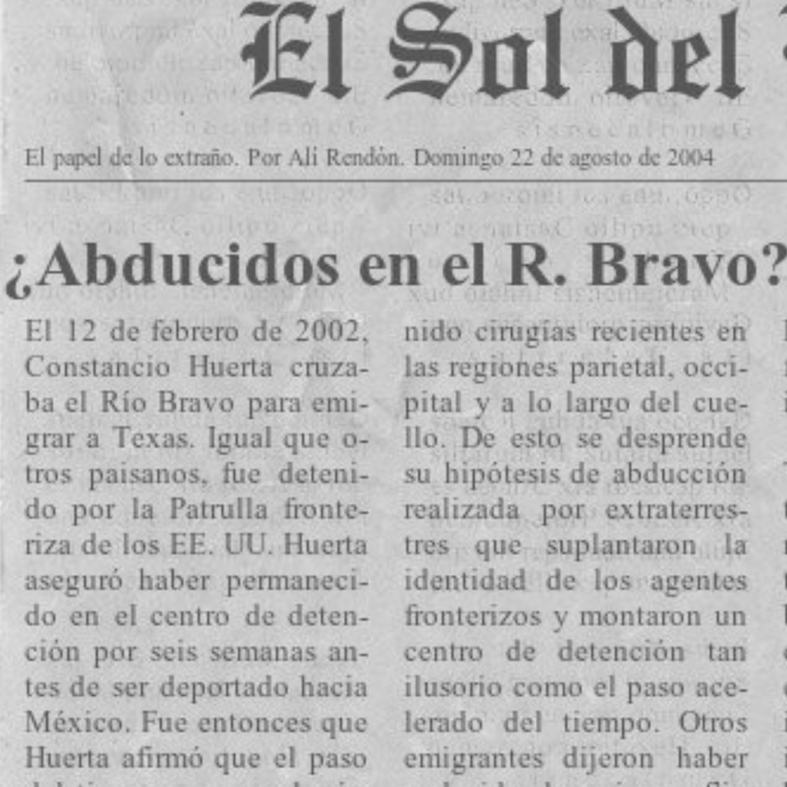 Portada de El Papel de lo Extraño