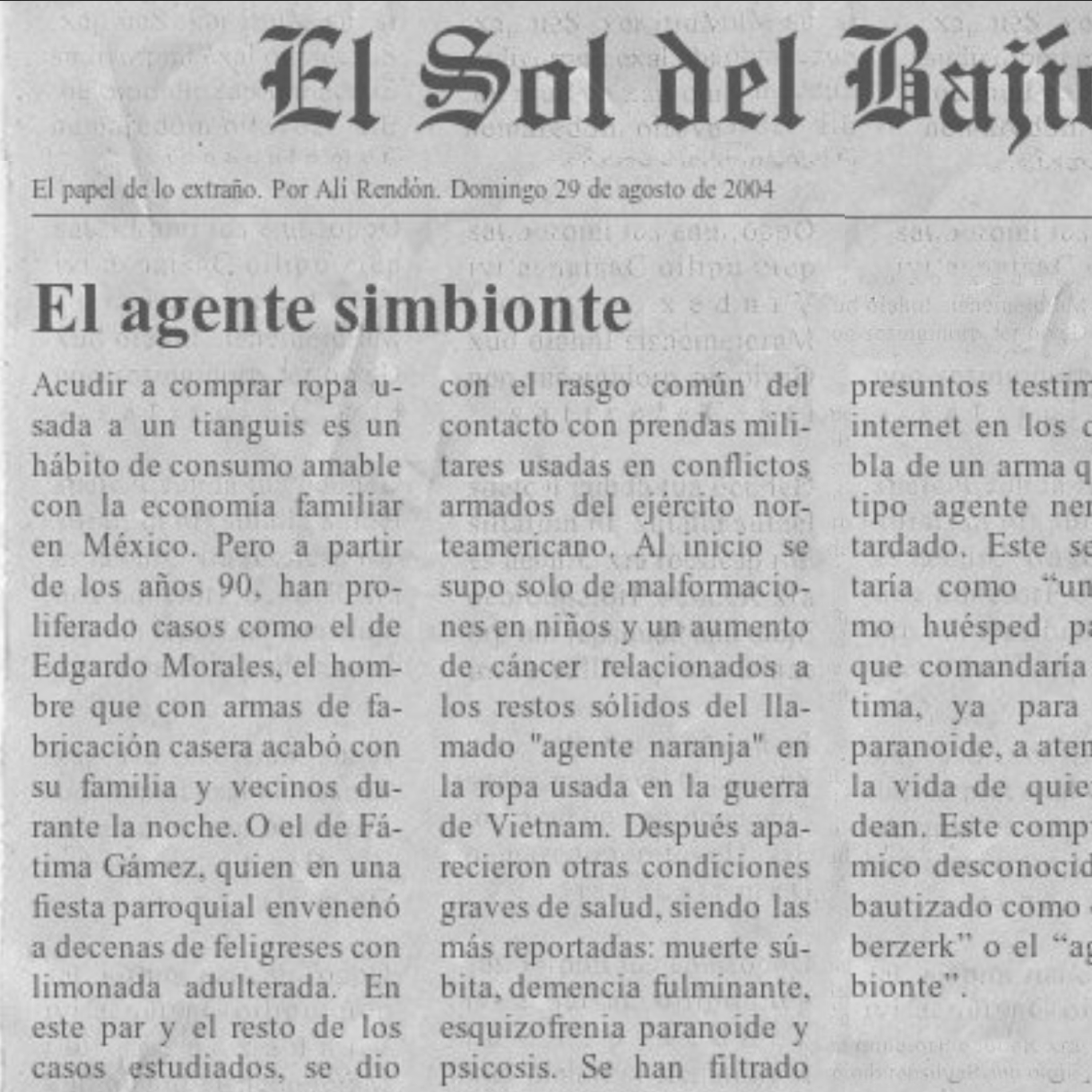 Portada de El Papel de lo Extraño
