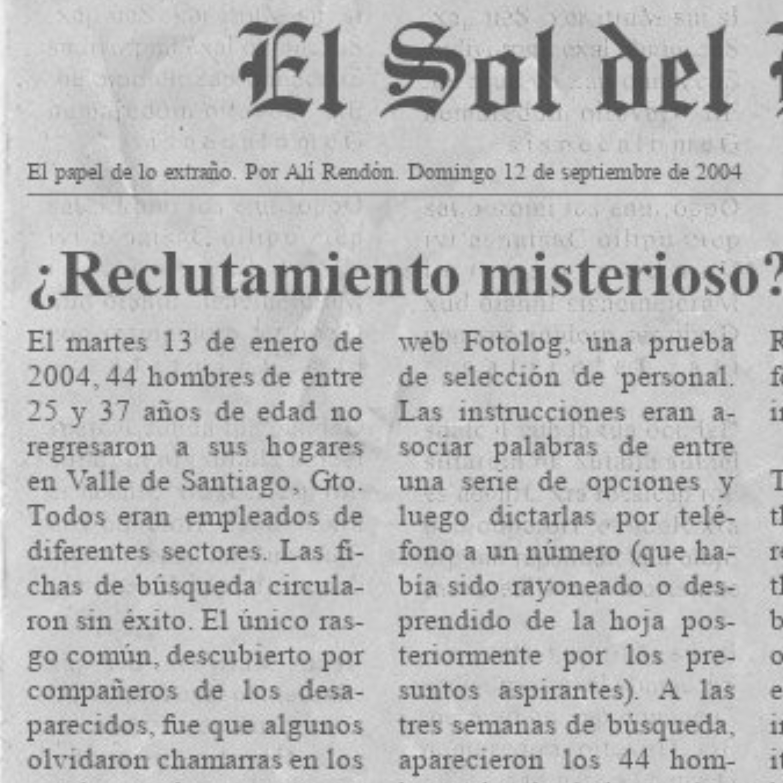 Portada de El Papel de lo Extraño