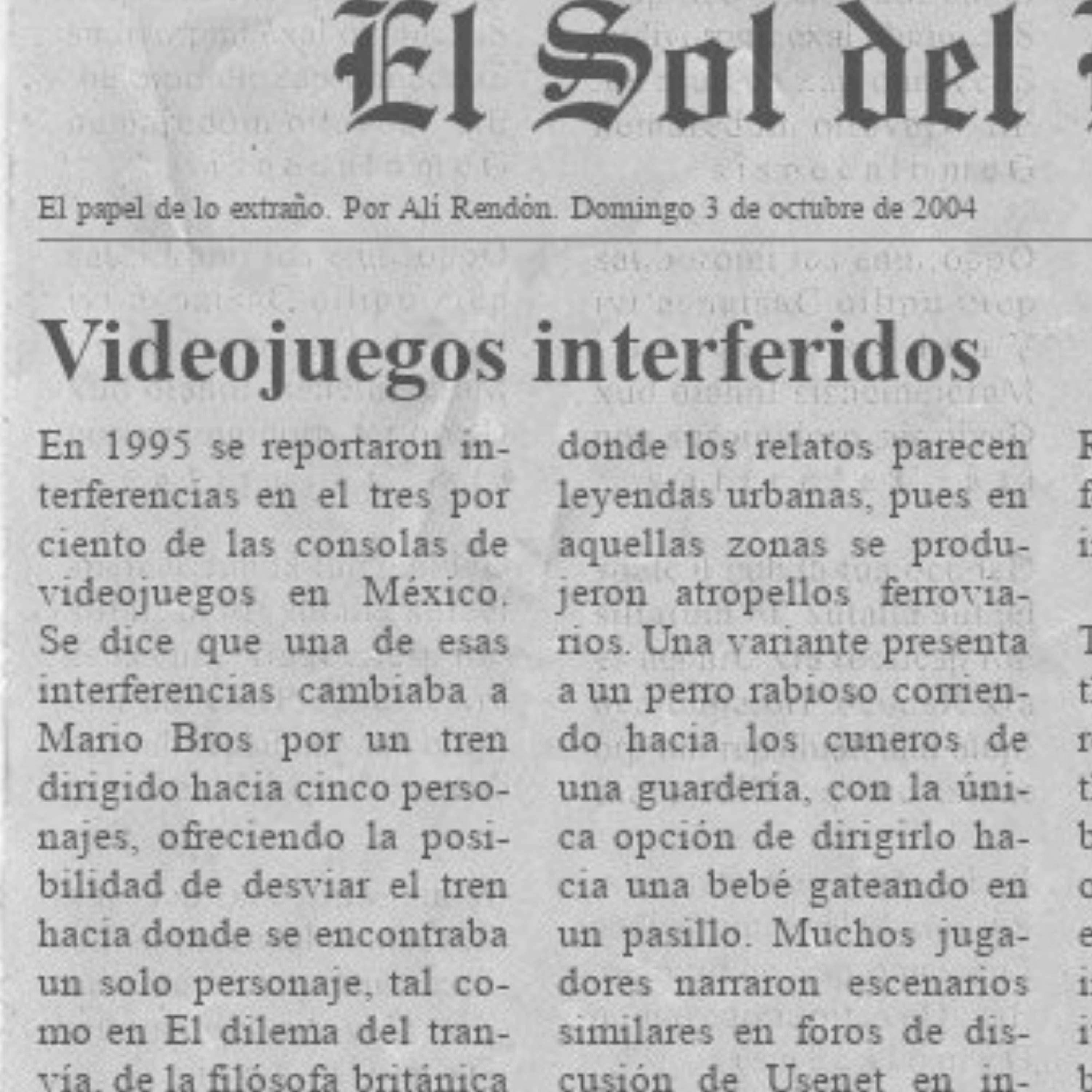 Portada de El Papel de lo Extraño