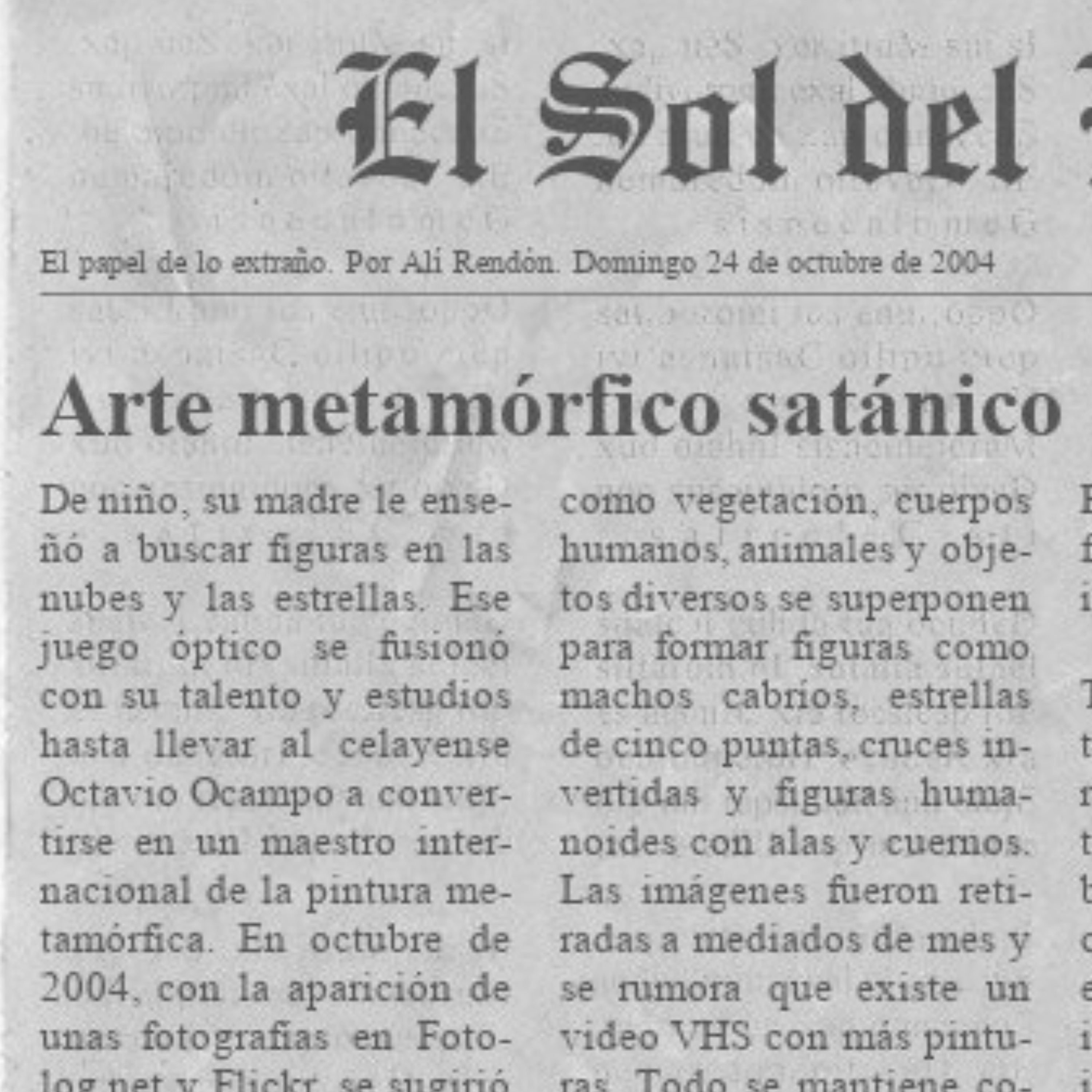 Portada de El Papel de lo Extraño