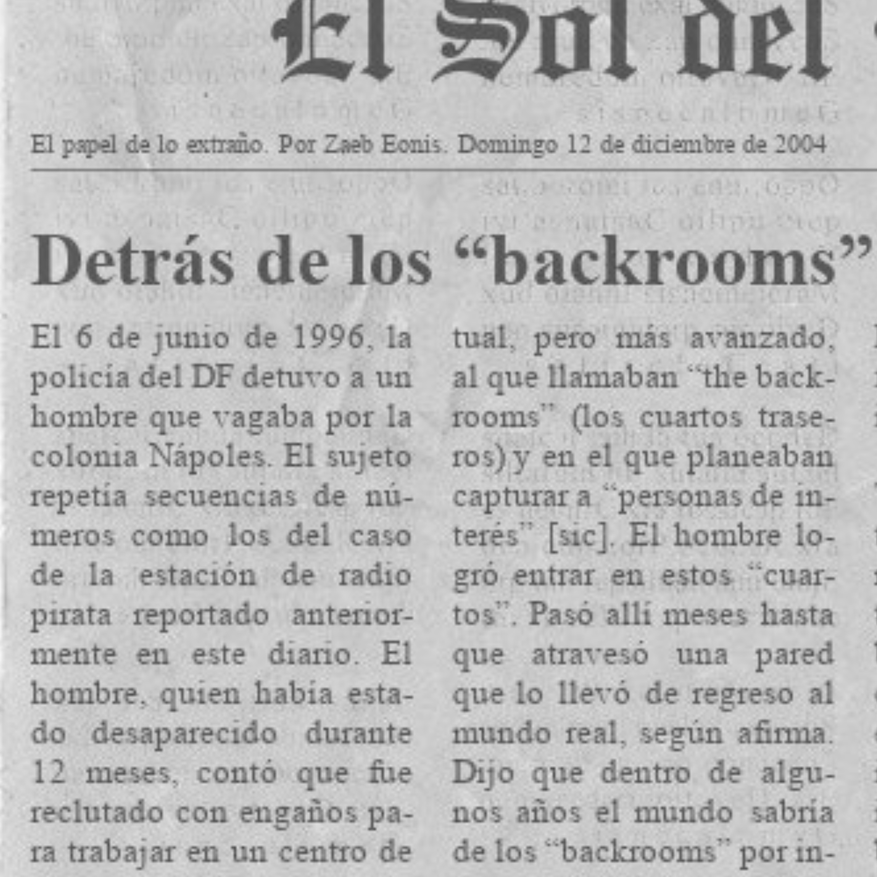 Portada de El Papel de lo Extraño