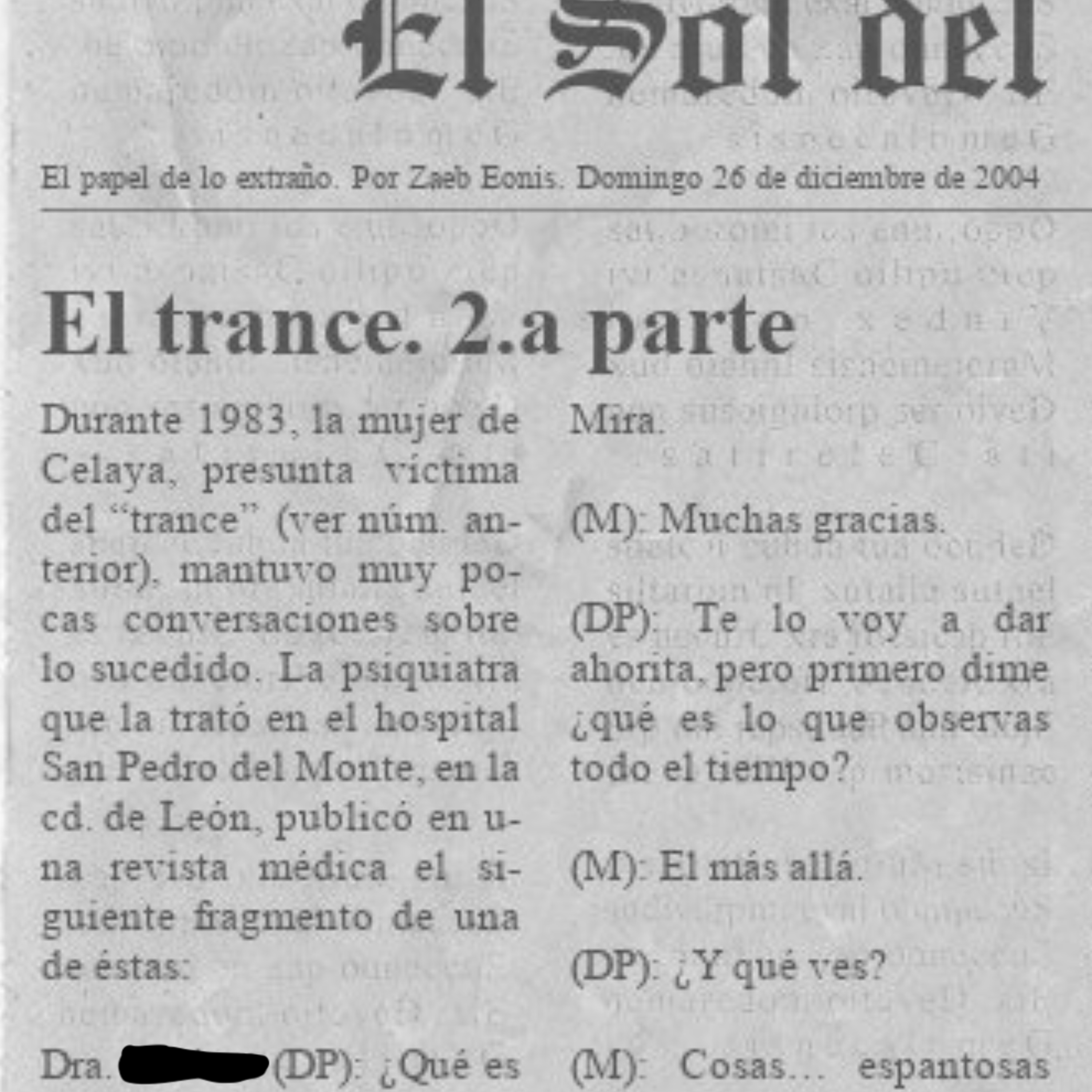 Portada de El Papel de lo Extraño