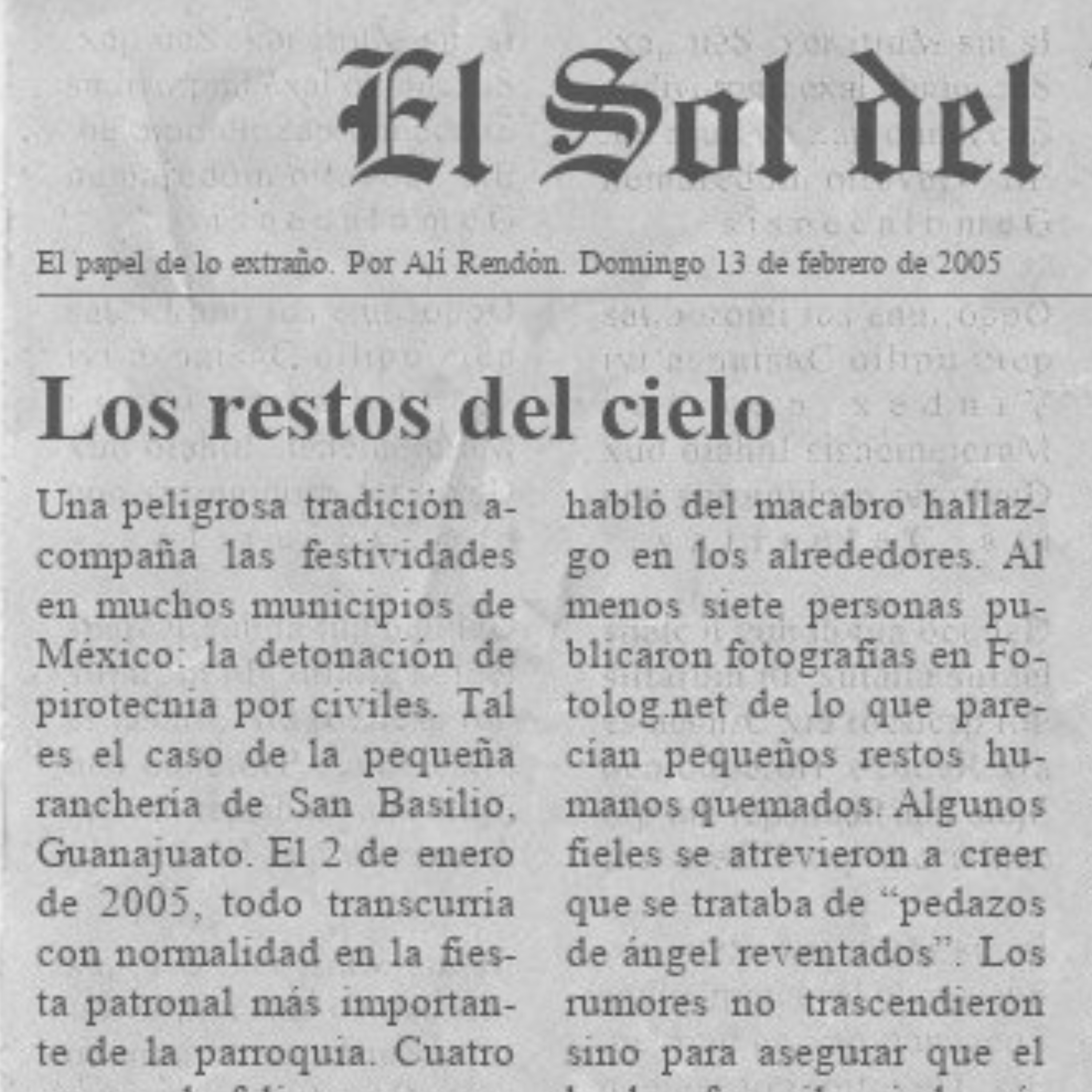 Portada de El Papel de lo Extraño