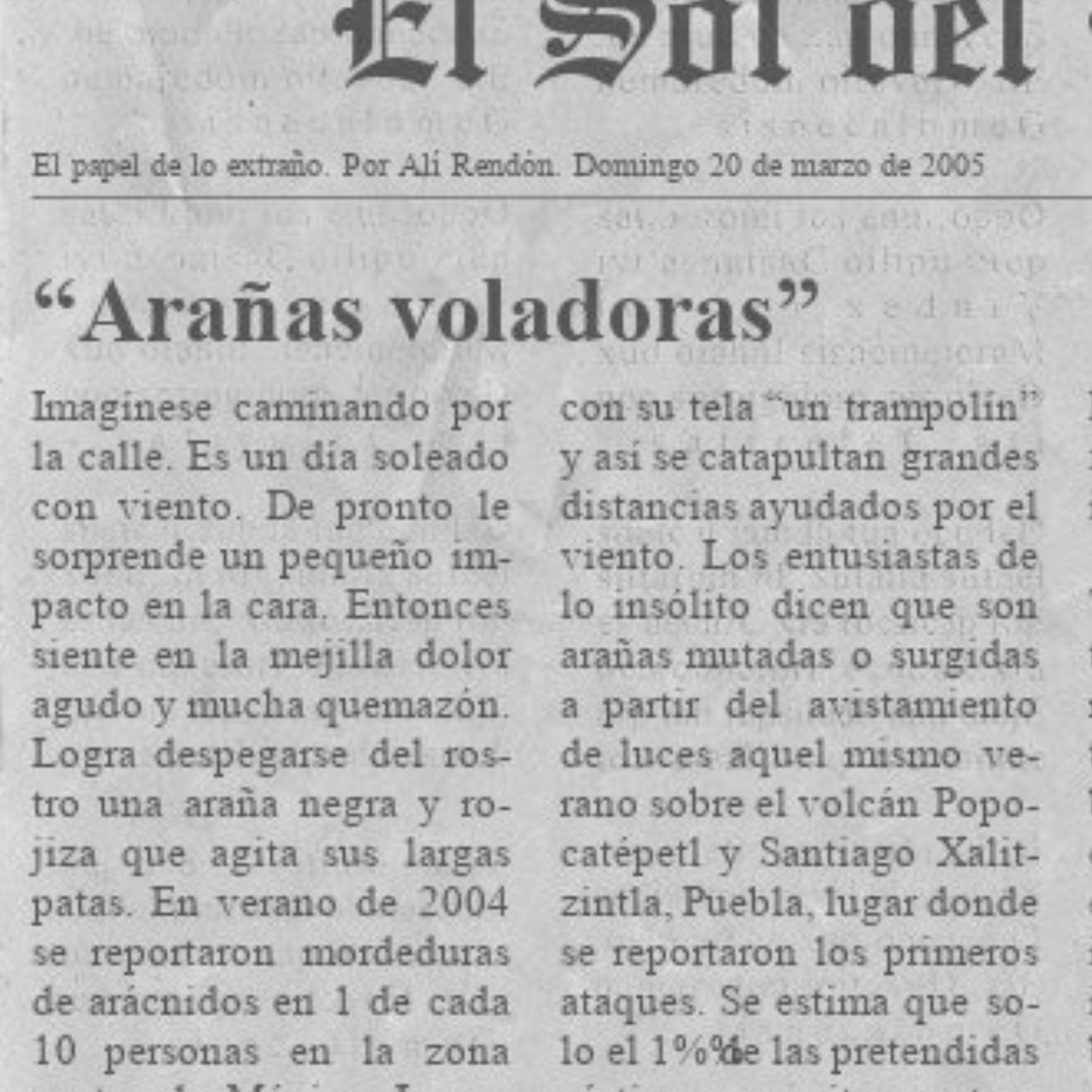 Portada de El Papel de lo Extraño